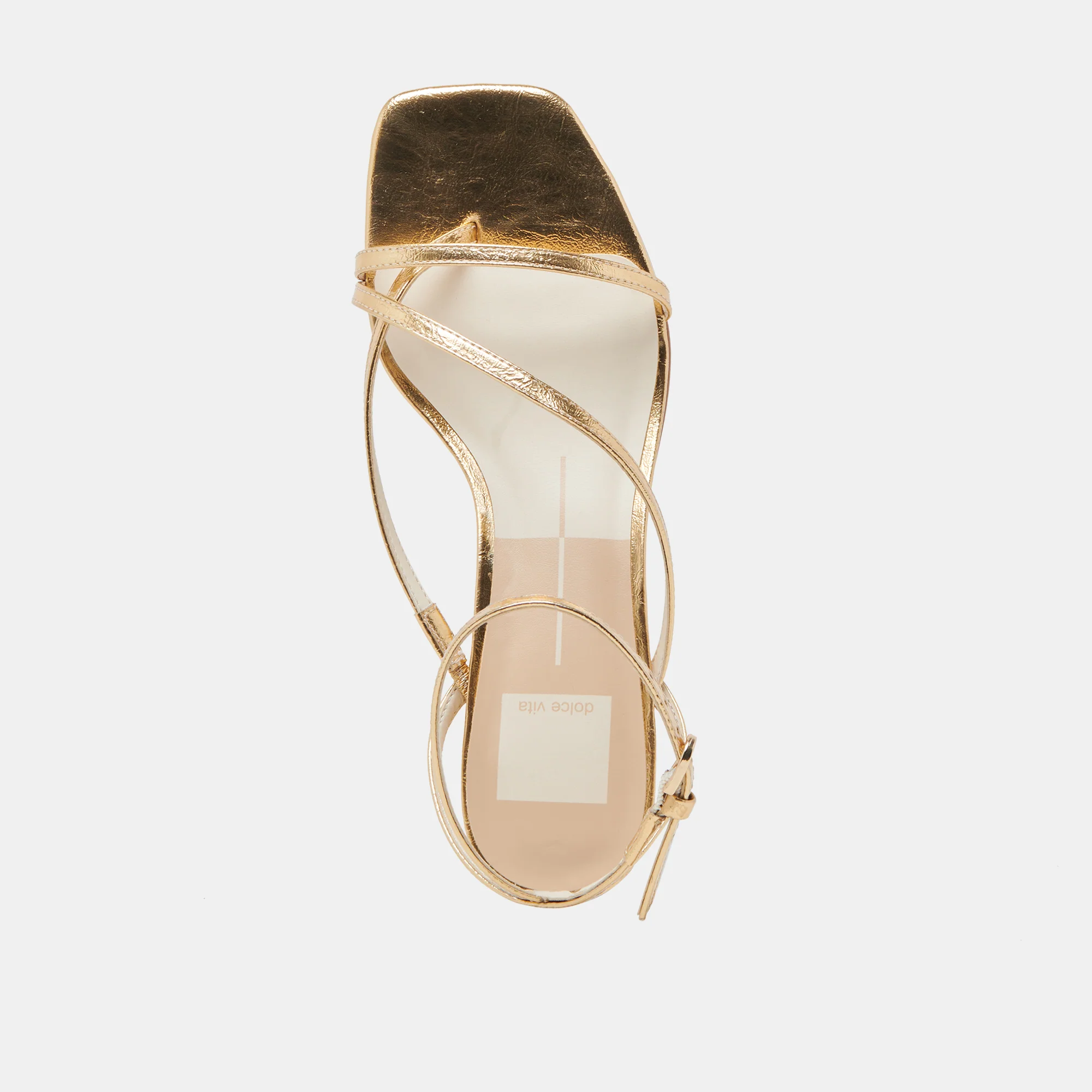 KARLOS WIDE SANDALS GOLD METALLIC STELLA - Image 8