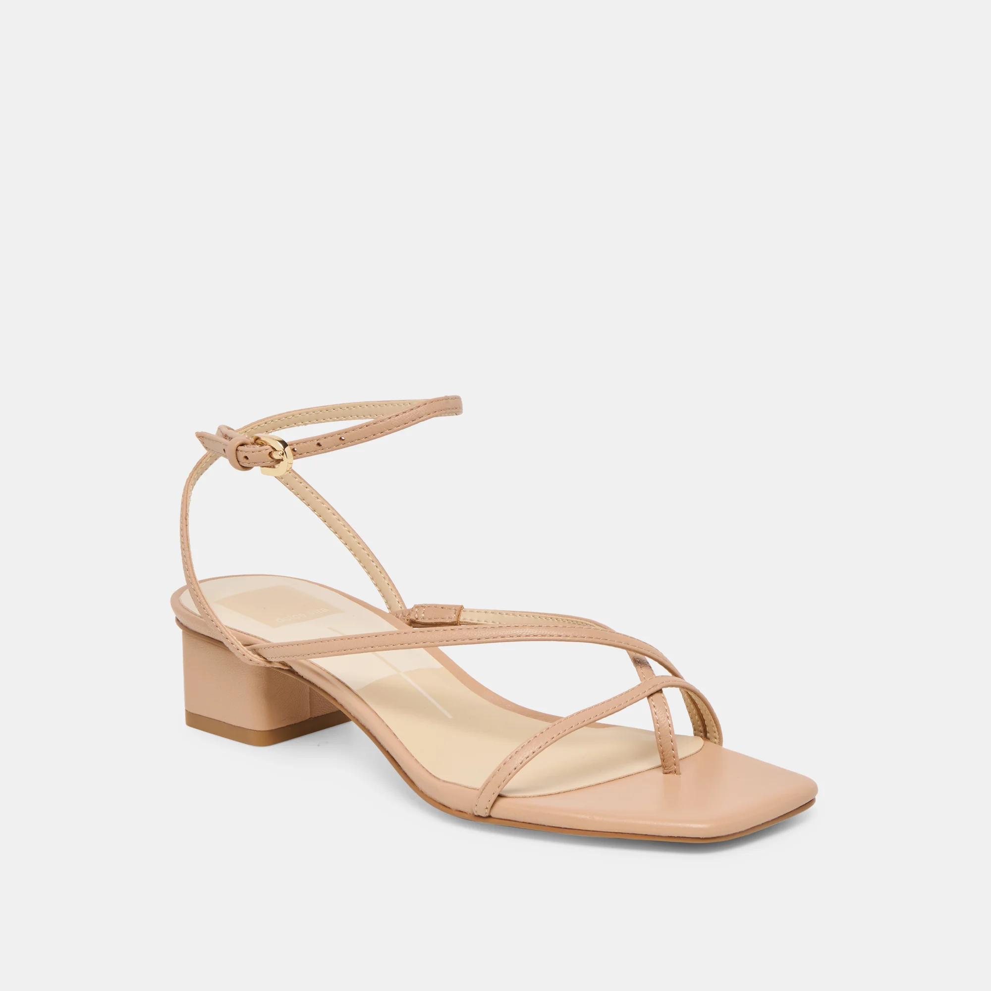 KARLOS WIDE SANDALS LT TAN LEATHER - Image 2
