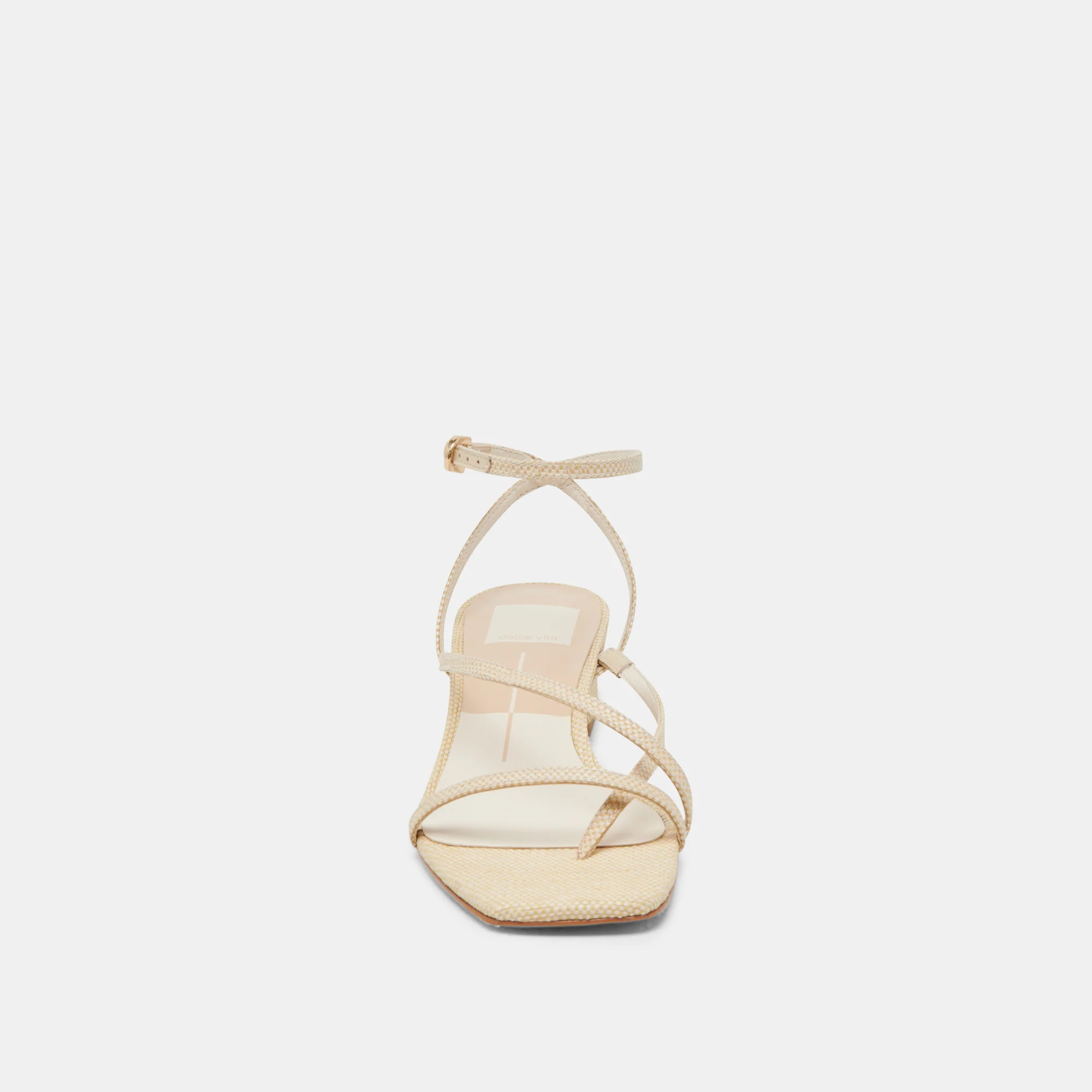KARLOS WIDE SANDALS NATURAL WOVEN RAFFIA - Image 6