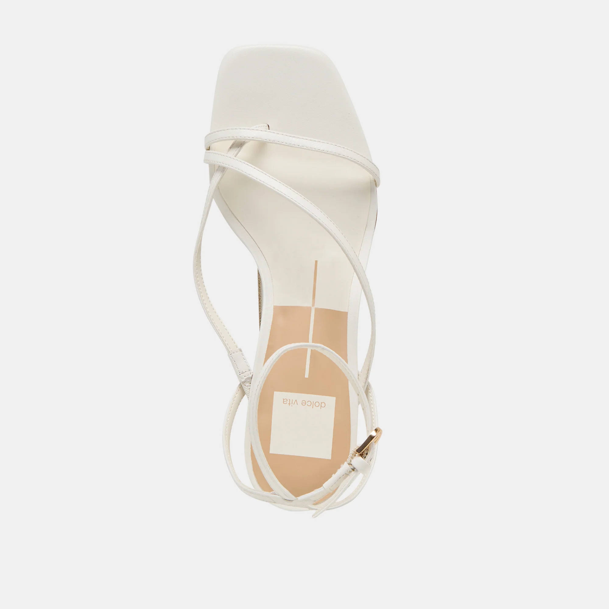 KARLOS WIDE SANDALS TRUE WHITE LEATHER - Image 8