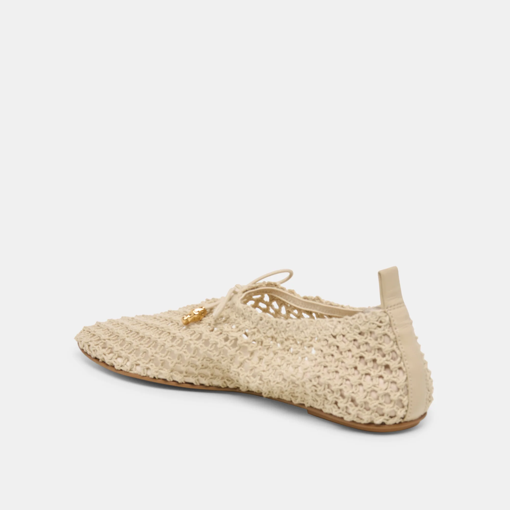 KAYLYN FLATS OATMEAL CROCHET - Image 10