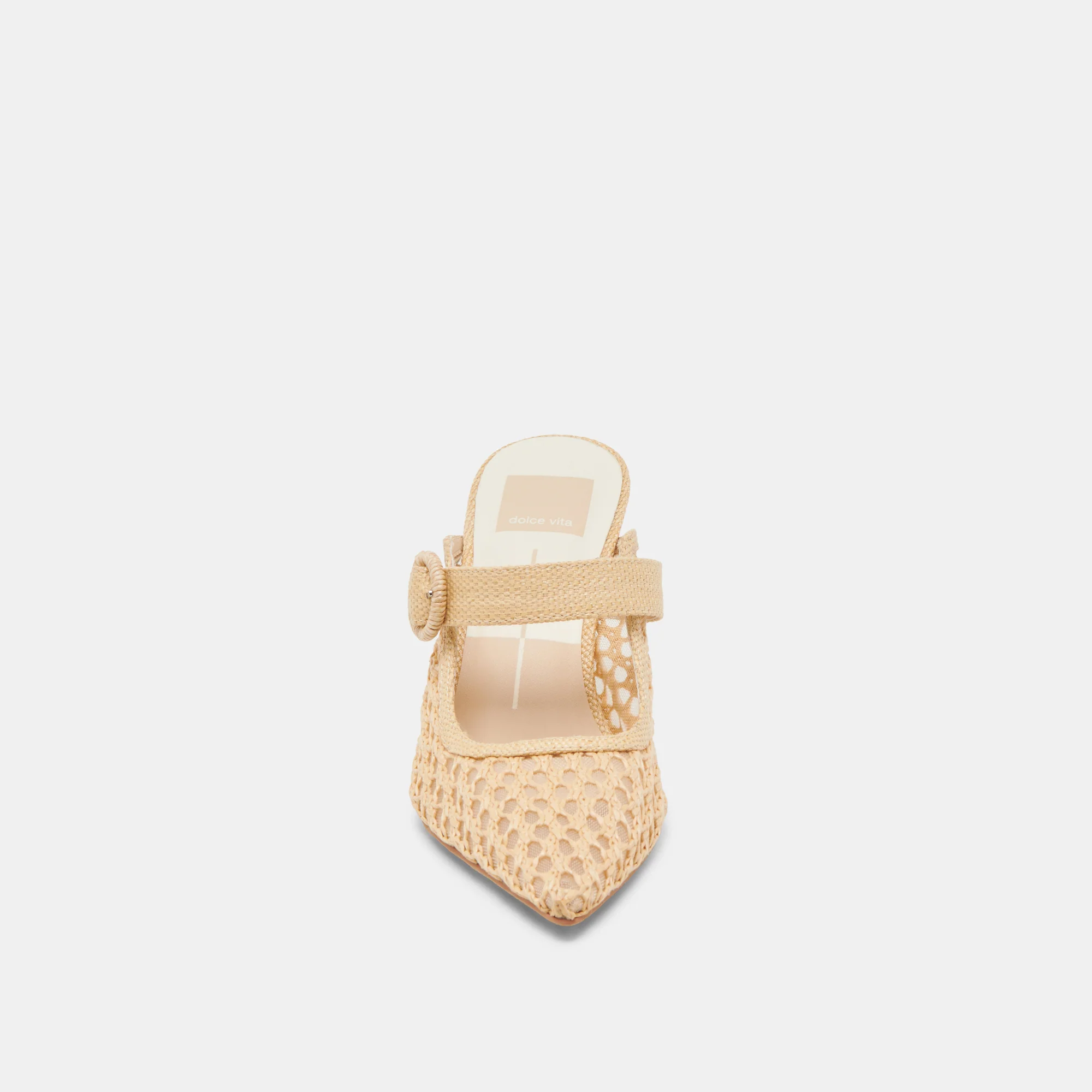 KEEKEE HEELS LT NATURAL WOVEN RAFFIA - Image 6