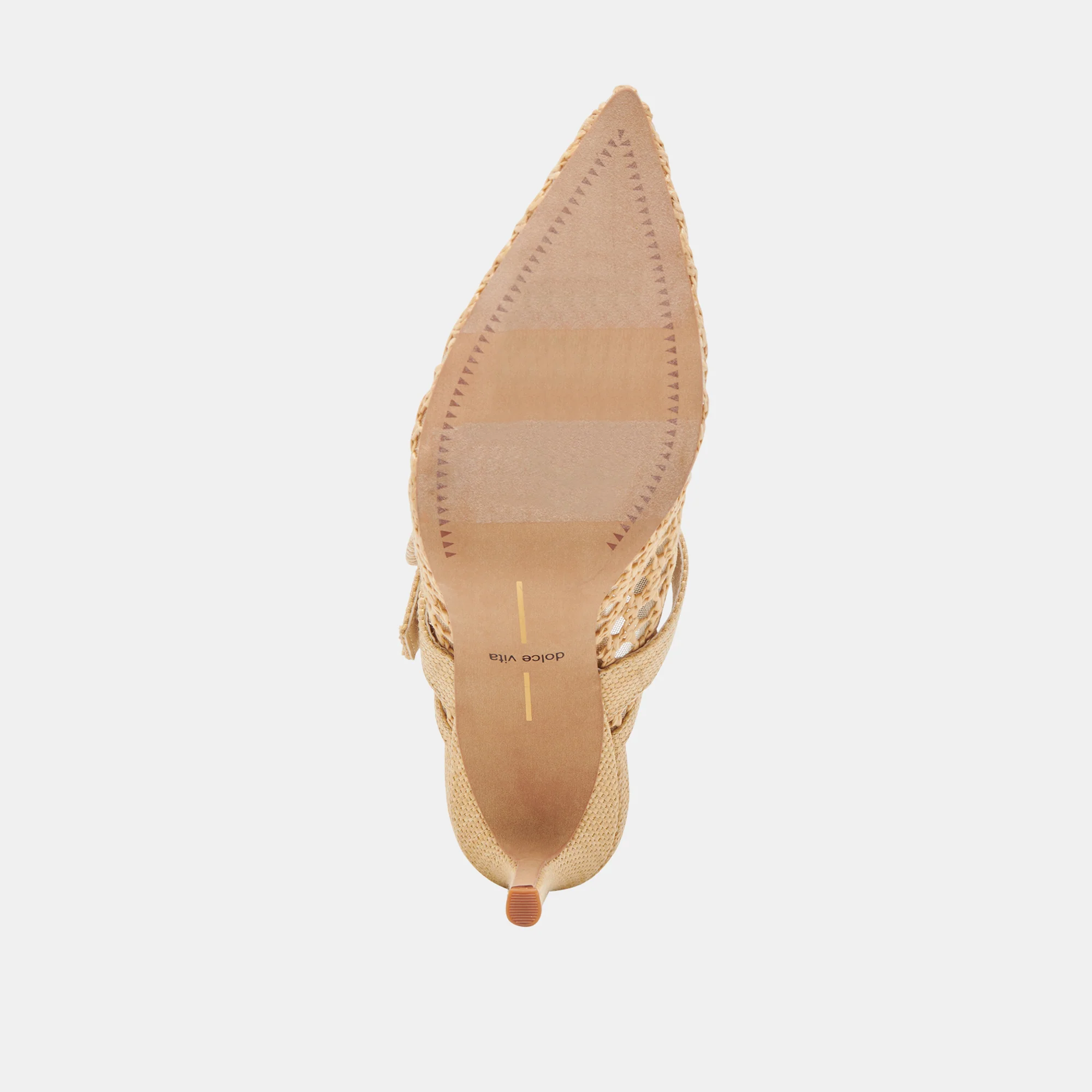 KEEKEE HEELS LT NATURAL WOVEN RAFFIA - Image 9