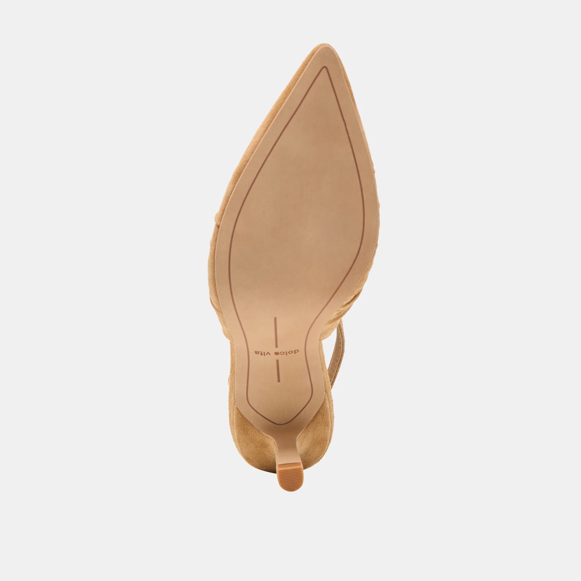 KEIRA HEELS LT BROWN SUEDE - Image 9