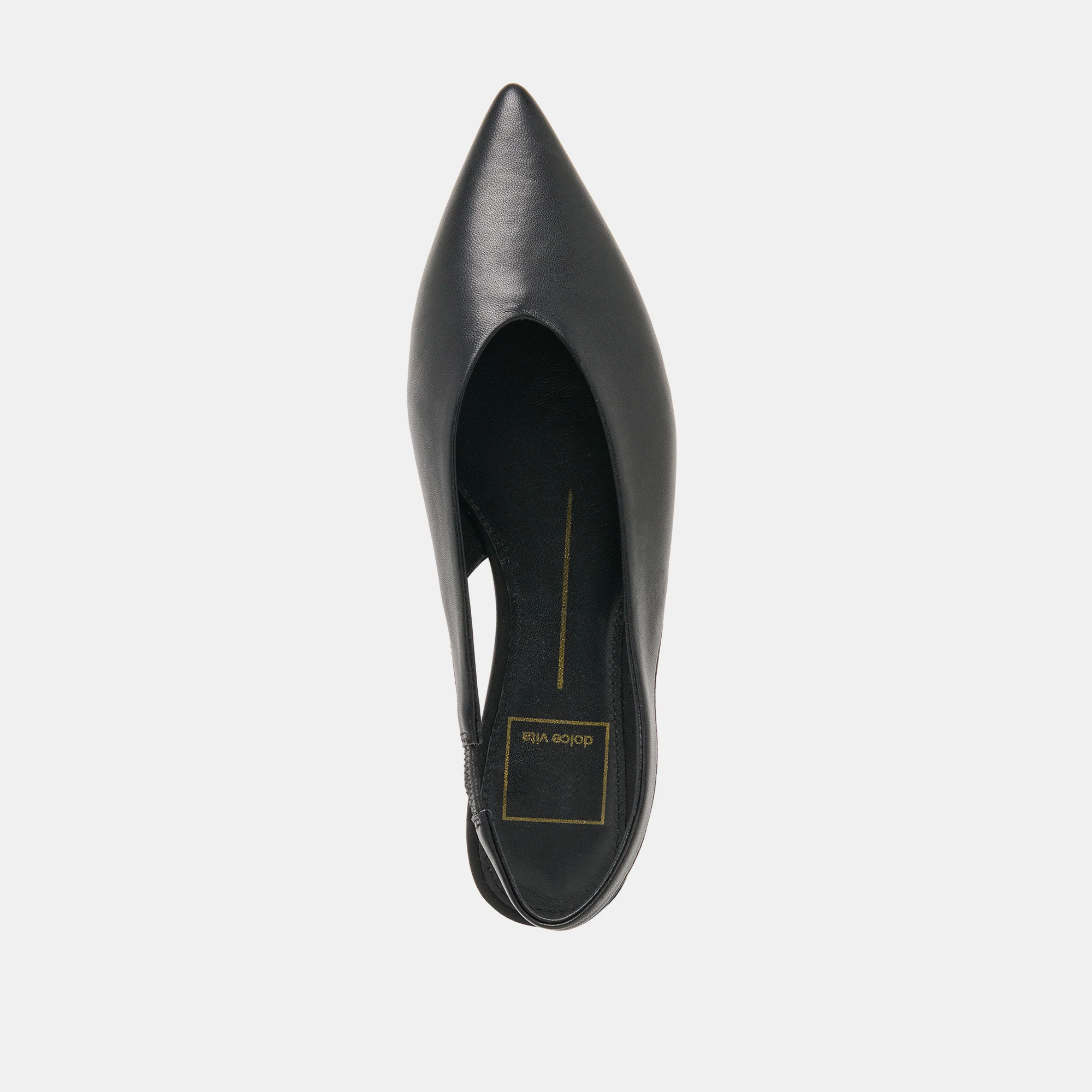 KENDLE FLATS BLACK LEATHER - Image 8