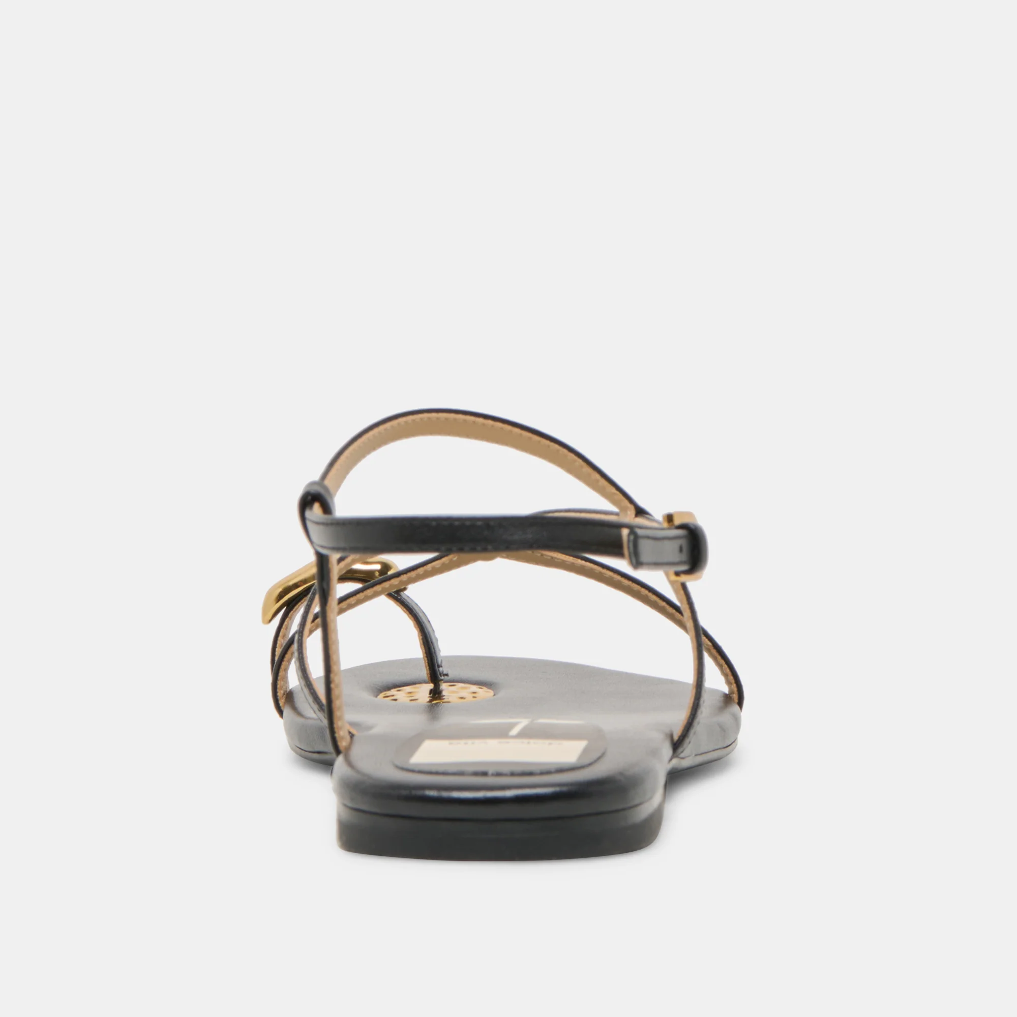 KESHA SANDALS BLACK LEATHER - Image 7