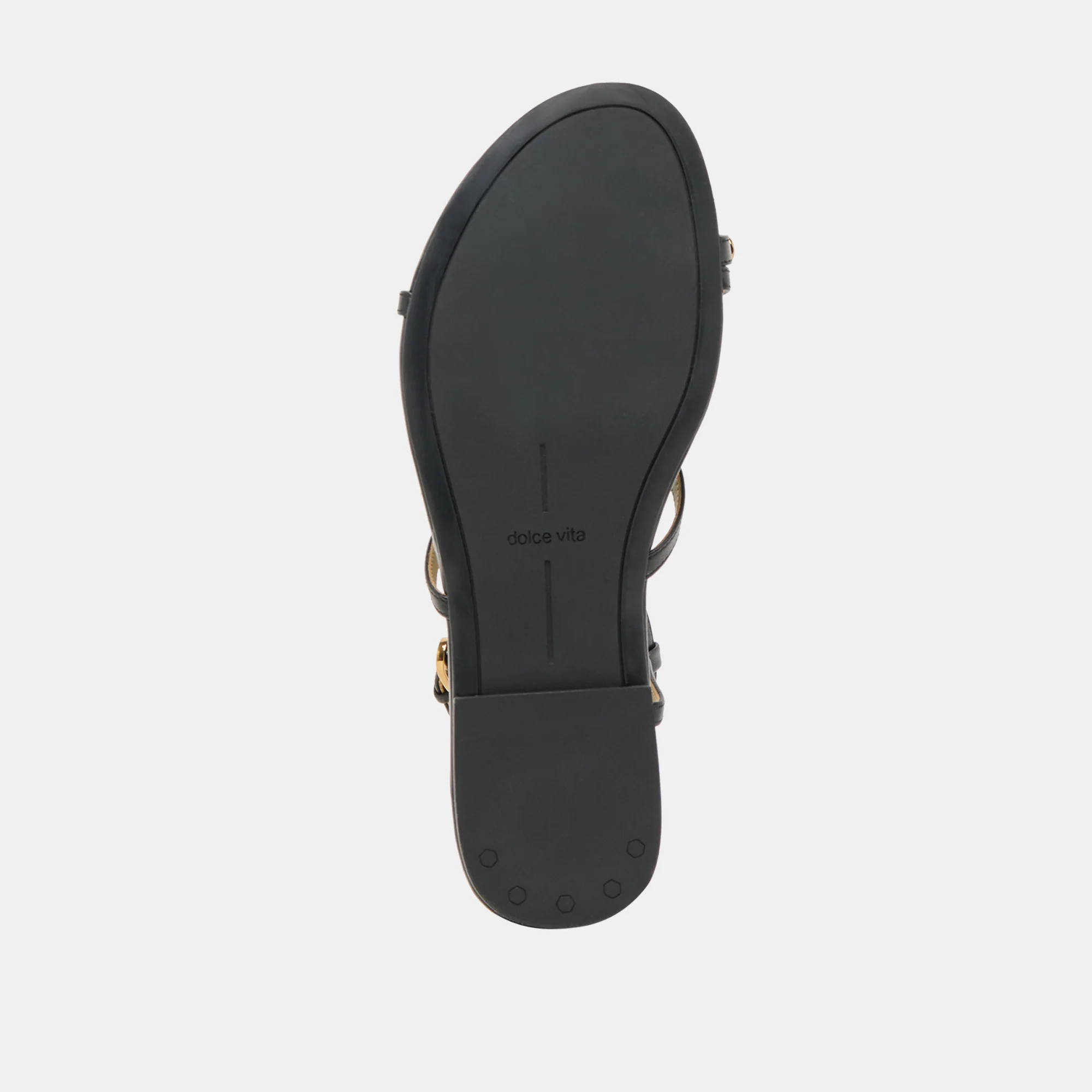 KESHA SANDALS BLACK LEATHER - Image 9