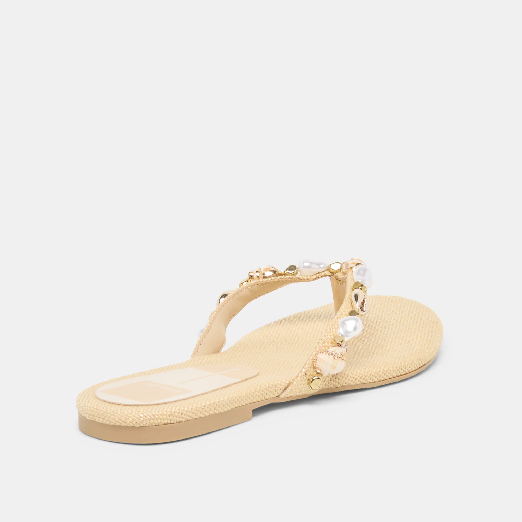 KYSHA SANDALS LT NATURAL RAFFIA - Image 5