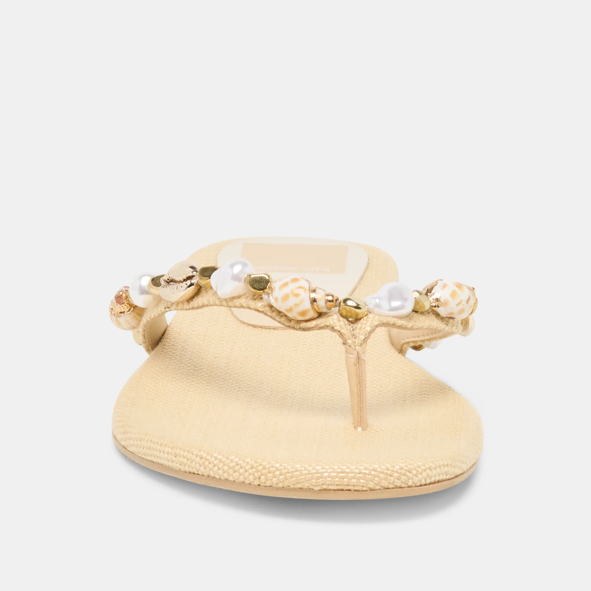 KYSHA SANDALS LT NATURAL RAFFIA - Image 8