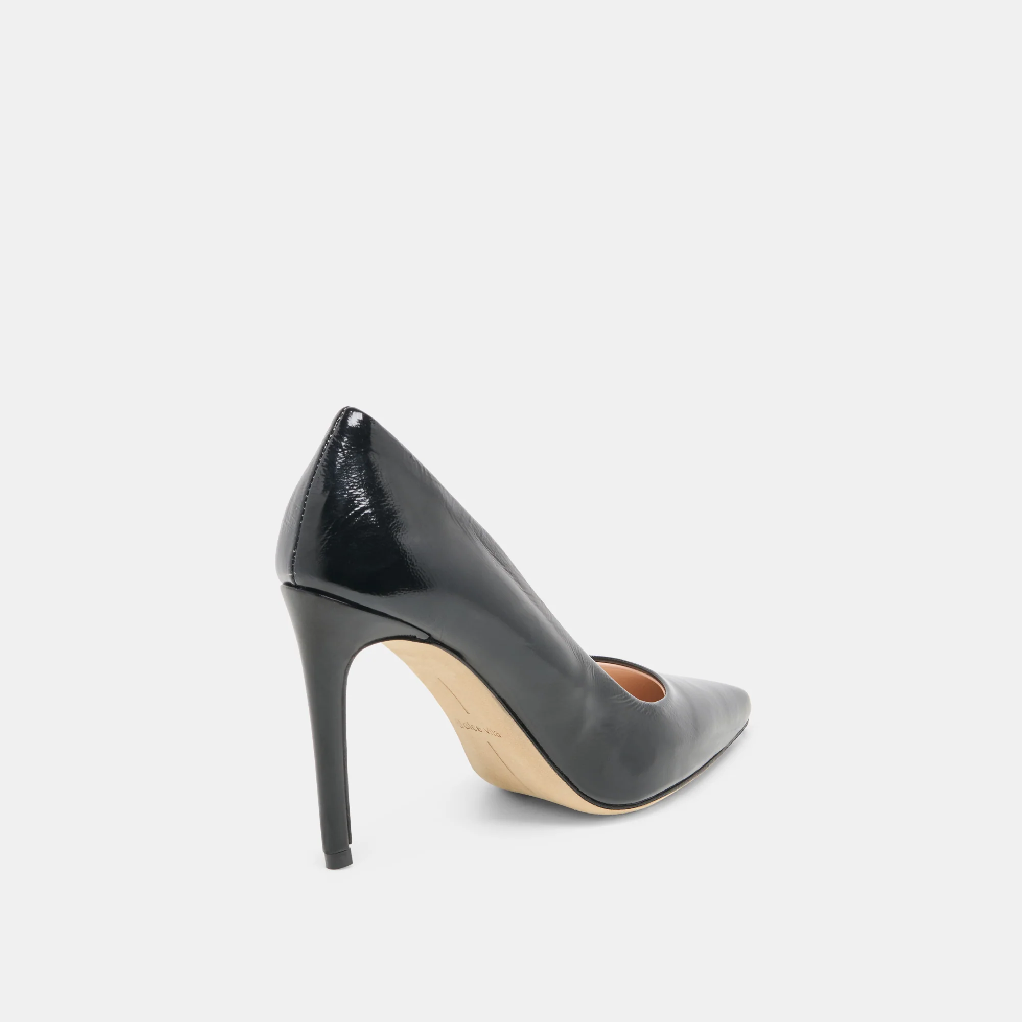 LANKY HEELS BLACK LEATHER - Image 3