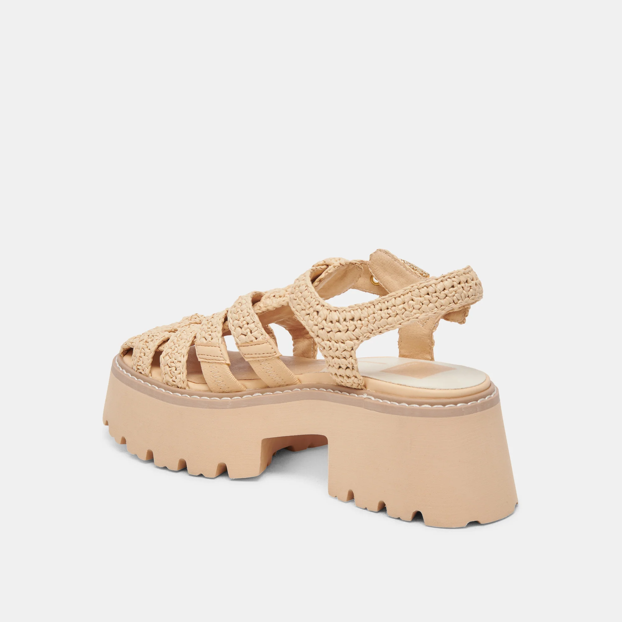 LASLY SANDALS NATURAL KNIT - Image 8