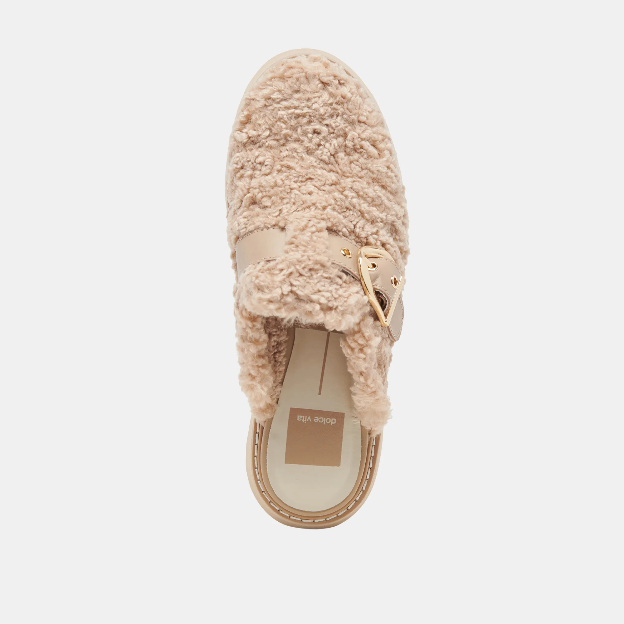 LELANI PLUSH FLATS NATURAL PLUSH - Image 10