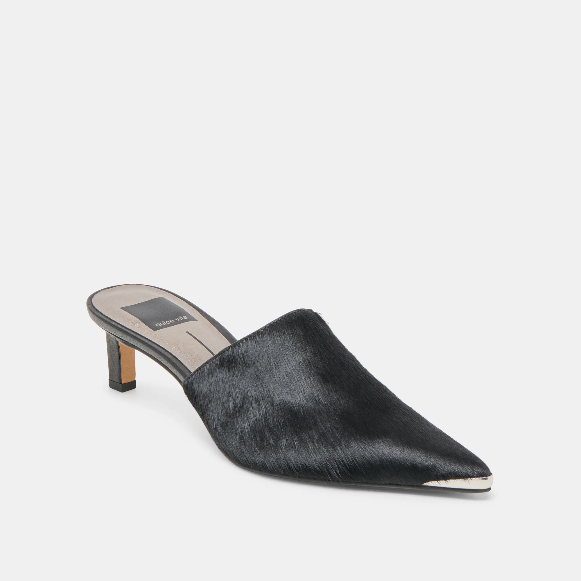 LEXY HEELS NERO CALF HAIR - Image 2