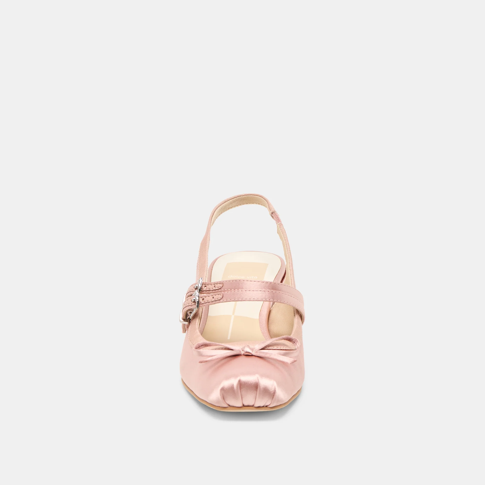 LORIS HEELS BLUSH SATIN - Image 6