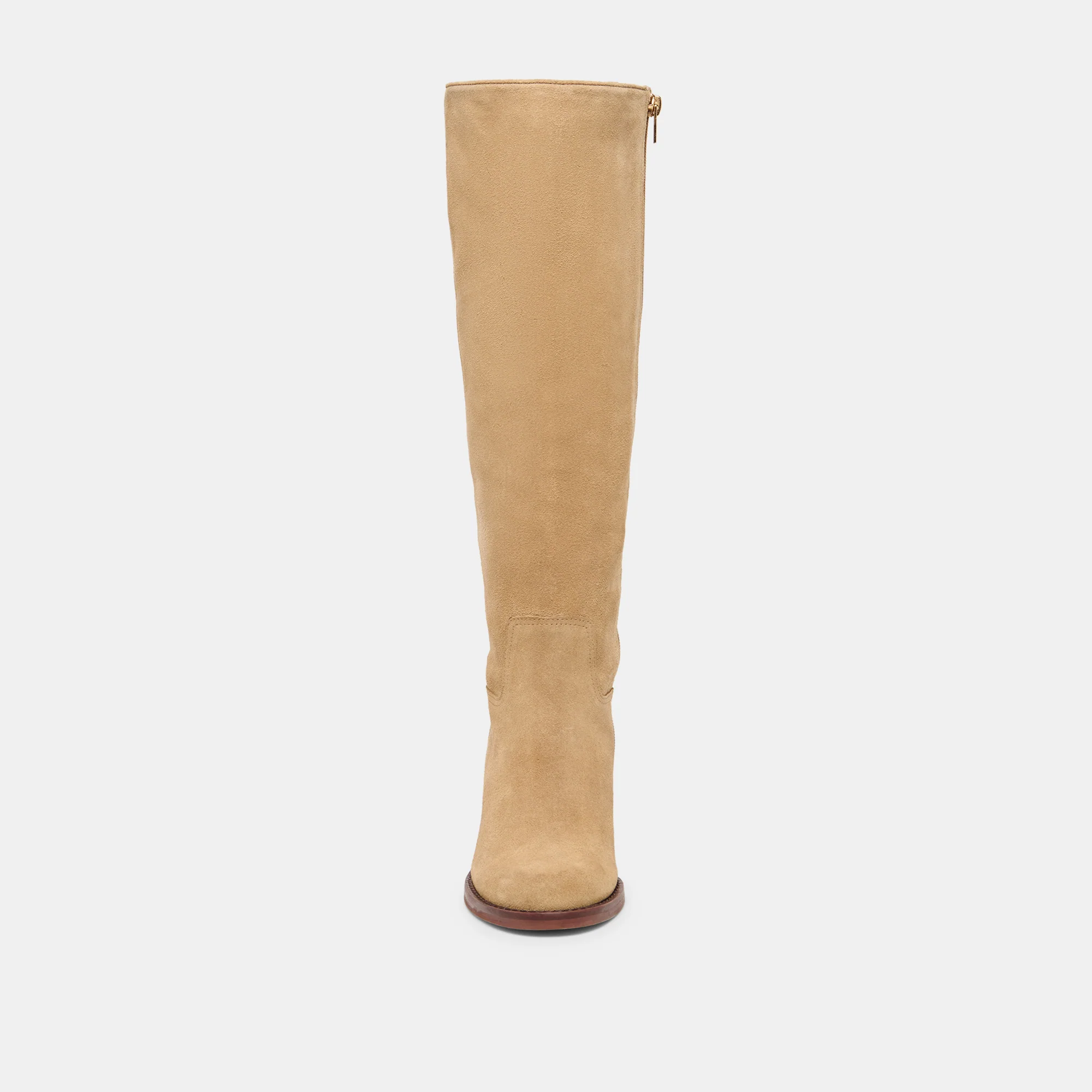 LUCYLE BOOTS DK TAUPE SUEDE - Image 6