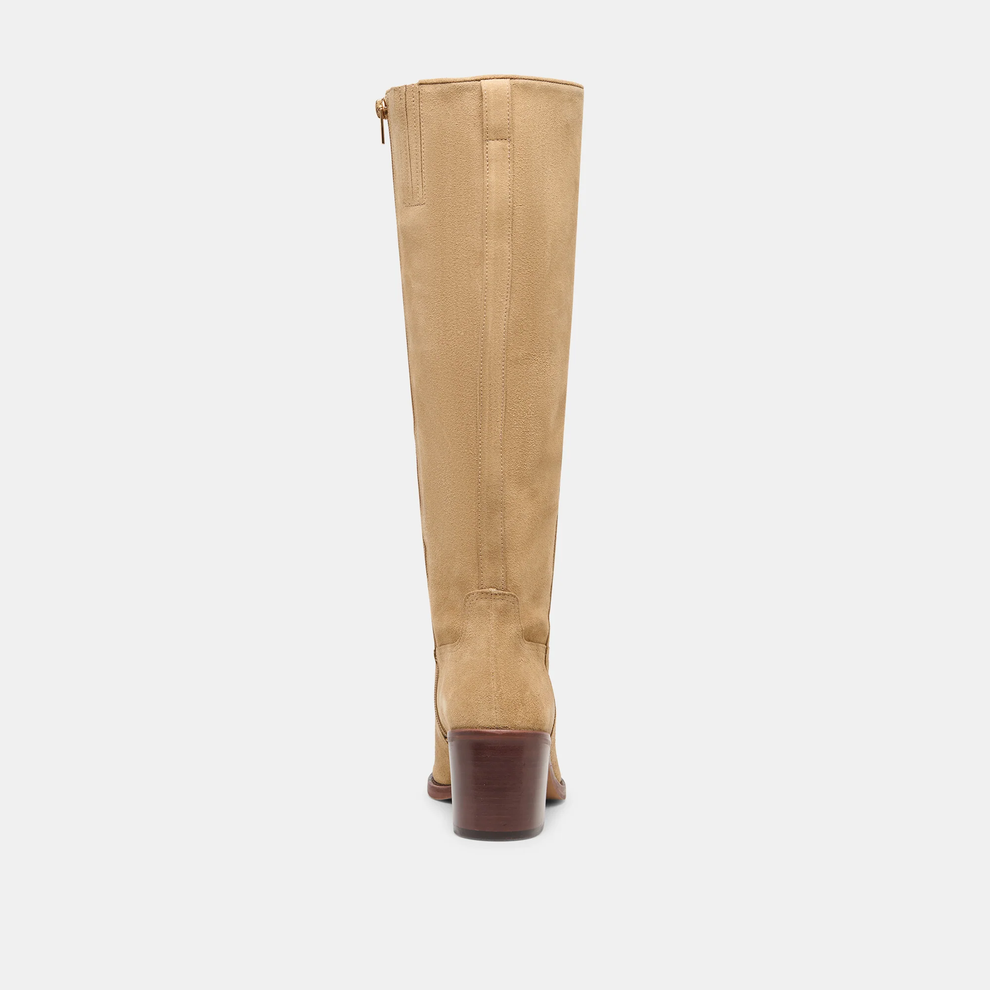 LUCYLE BOOTS DK TAUPE SUEDE - Image 7