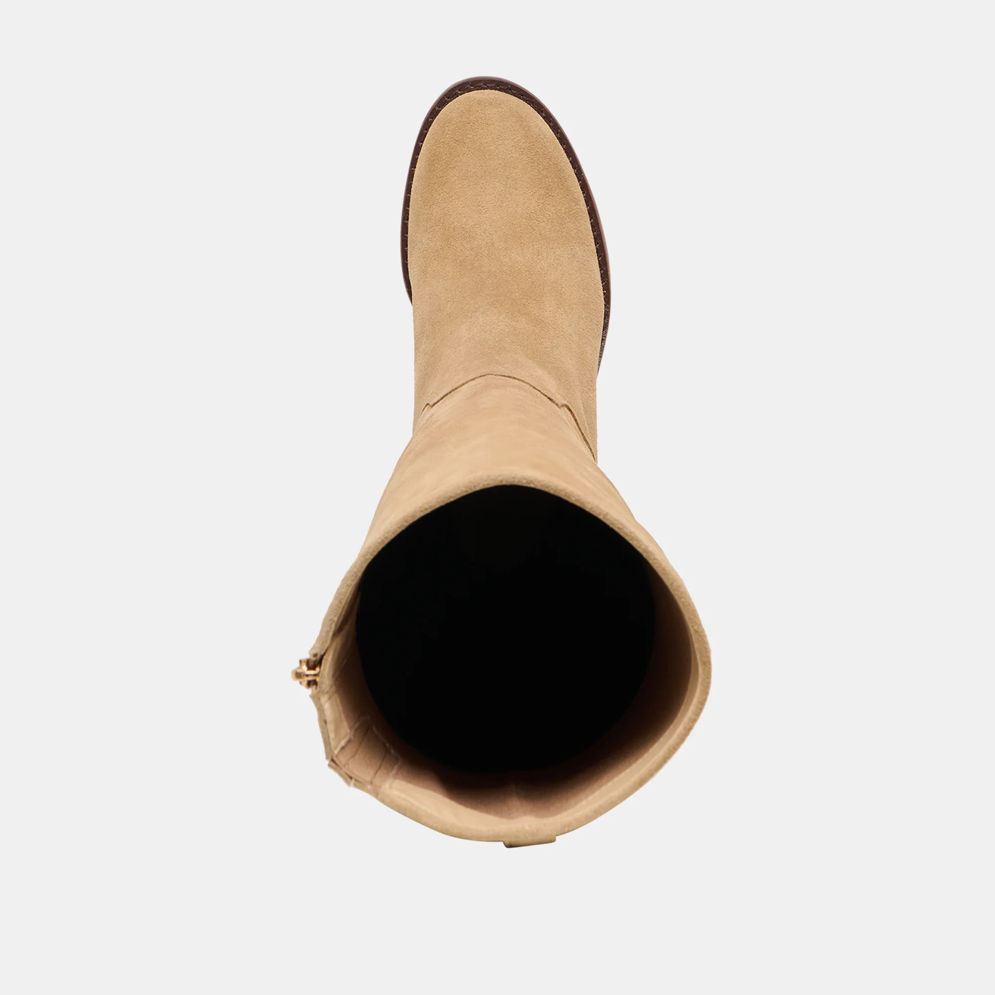 LUCYLE BOOTS DK TAUPE SUEDE - Image 8