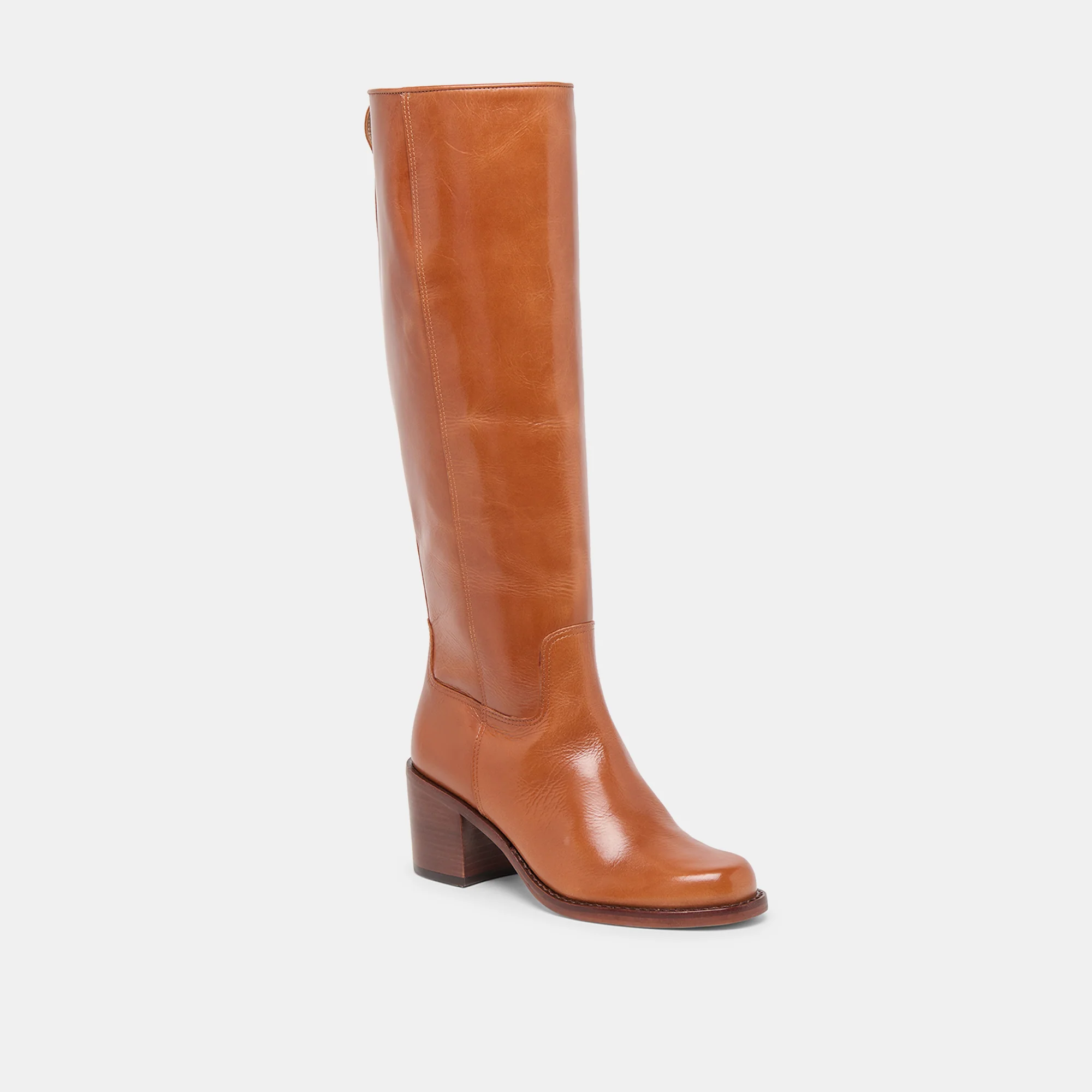 LUCYLE BOOTS TAN LEATHER - Image 3