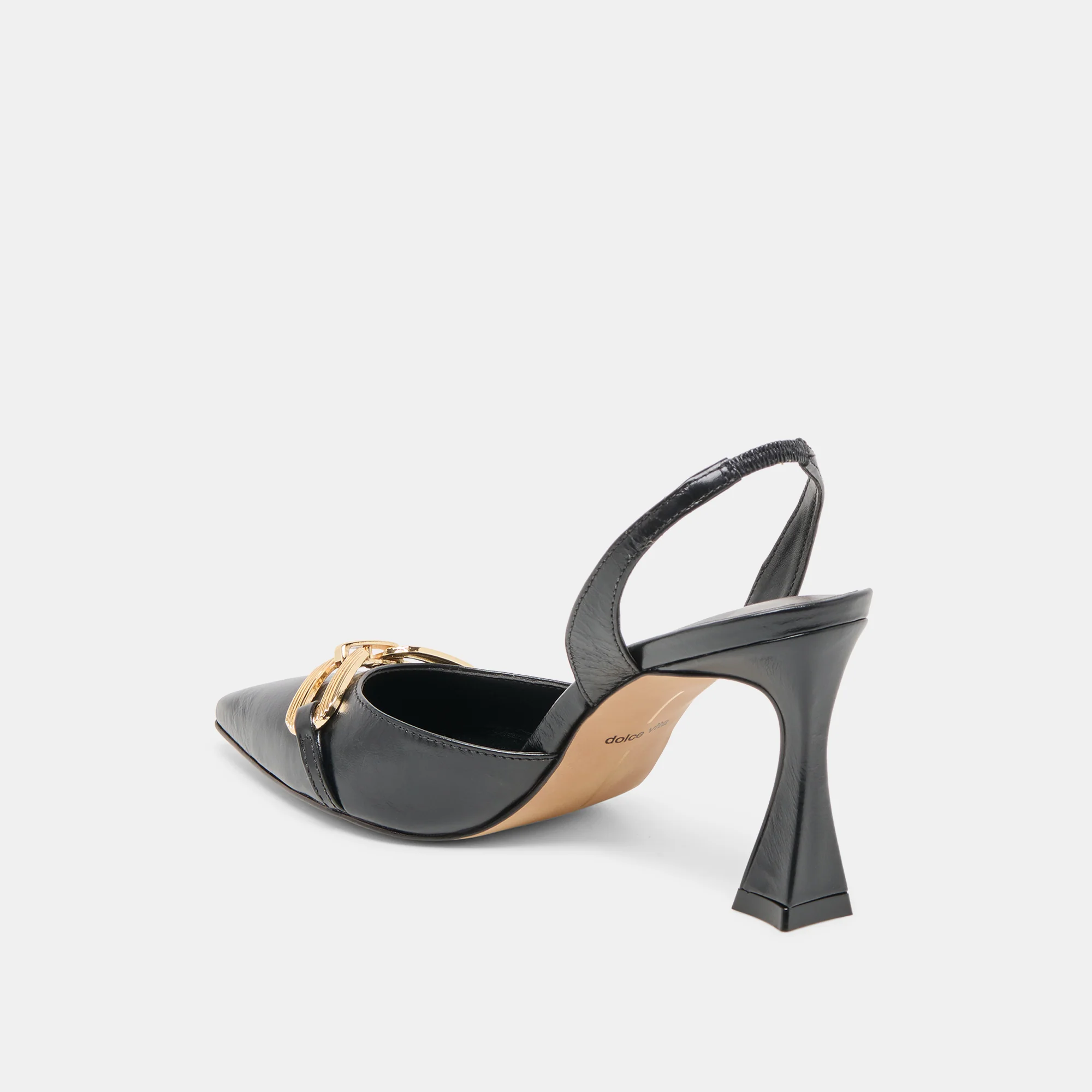 MALIK HEELS MIDNIGHT CRINKLE PATENT - Image 7