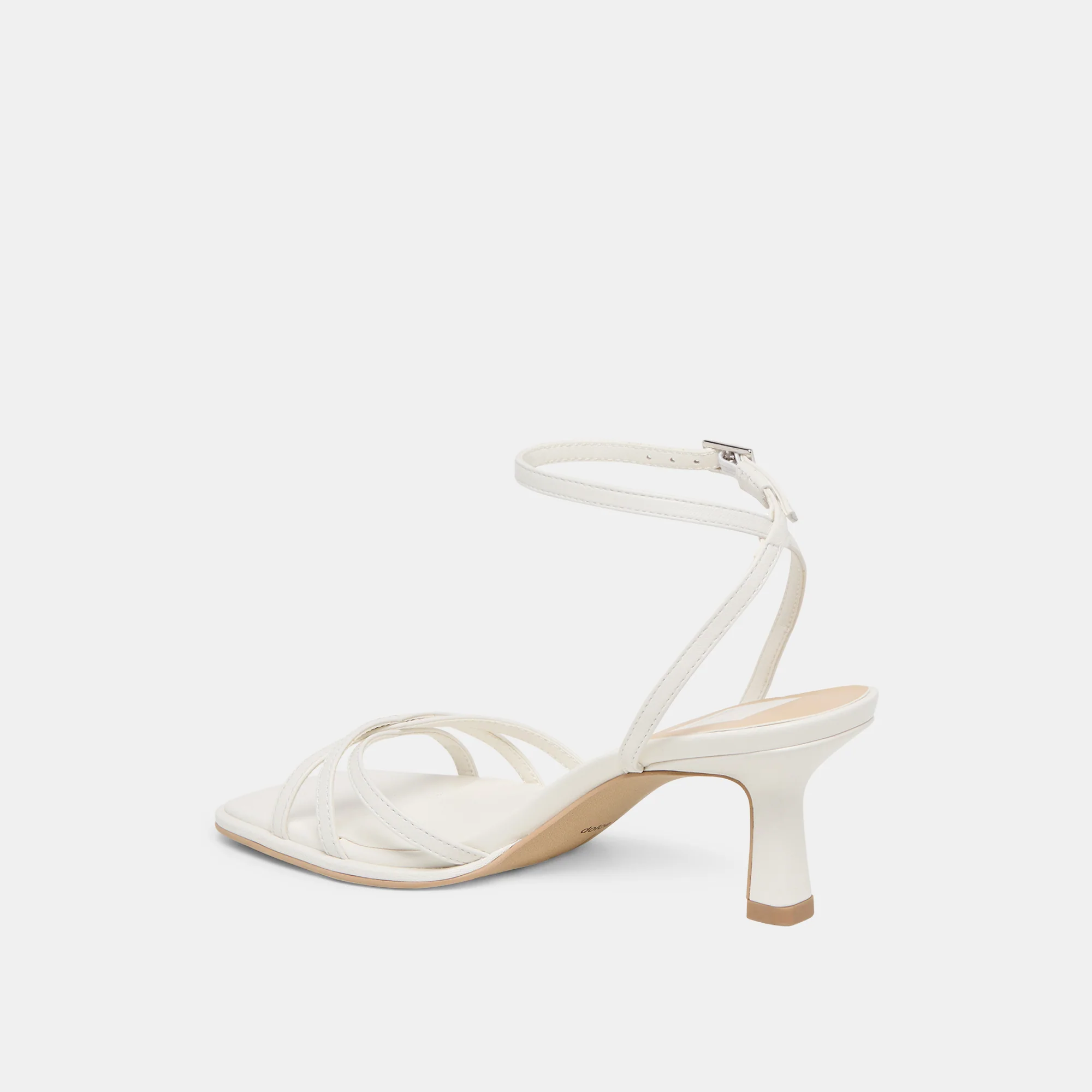 MANJI HEELS TRUE WHITE LEATHER - Image 8