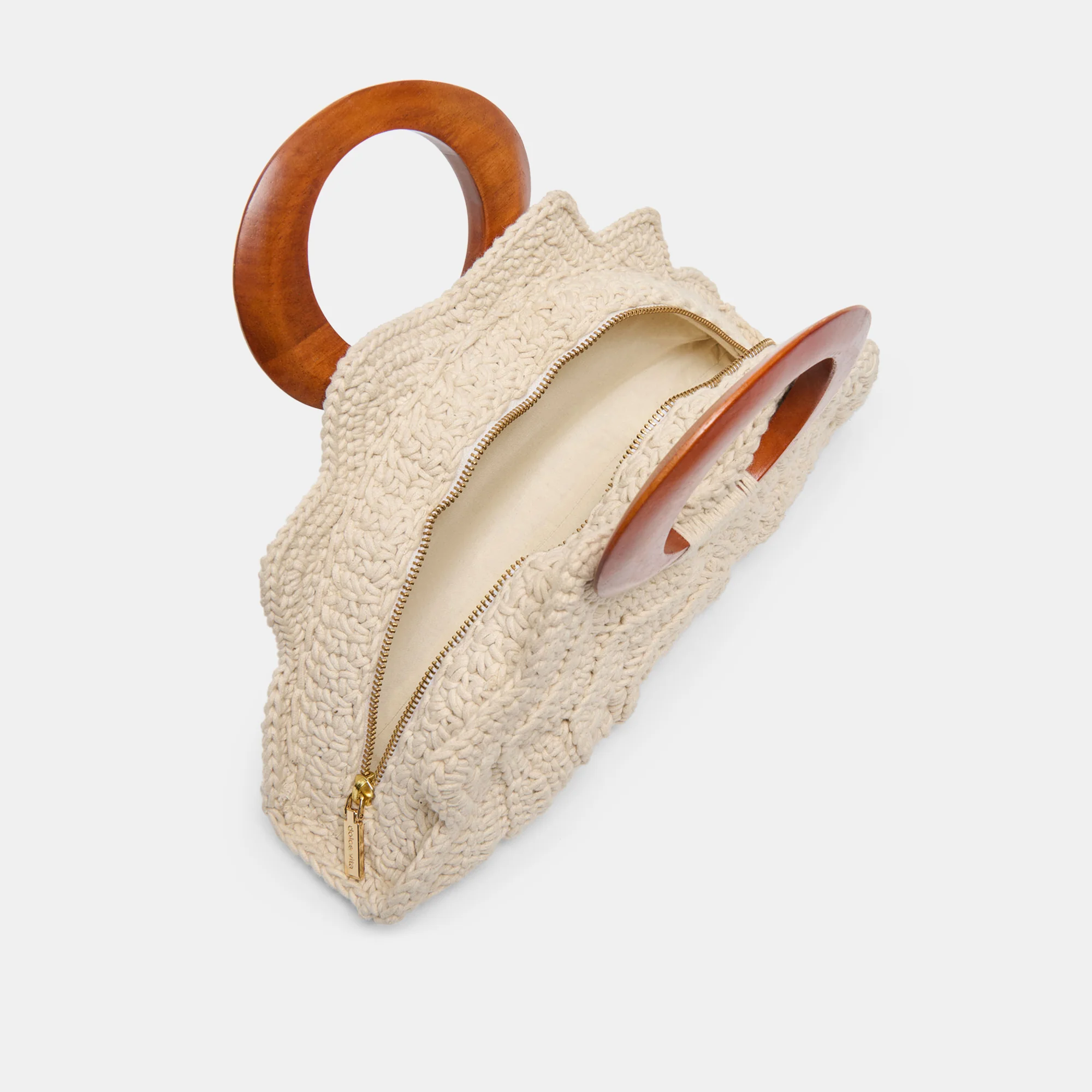 MAREN HANDBAG IVORY CROCHET - Image 6