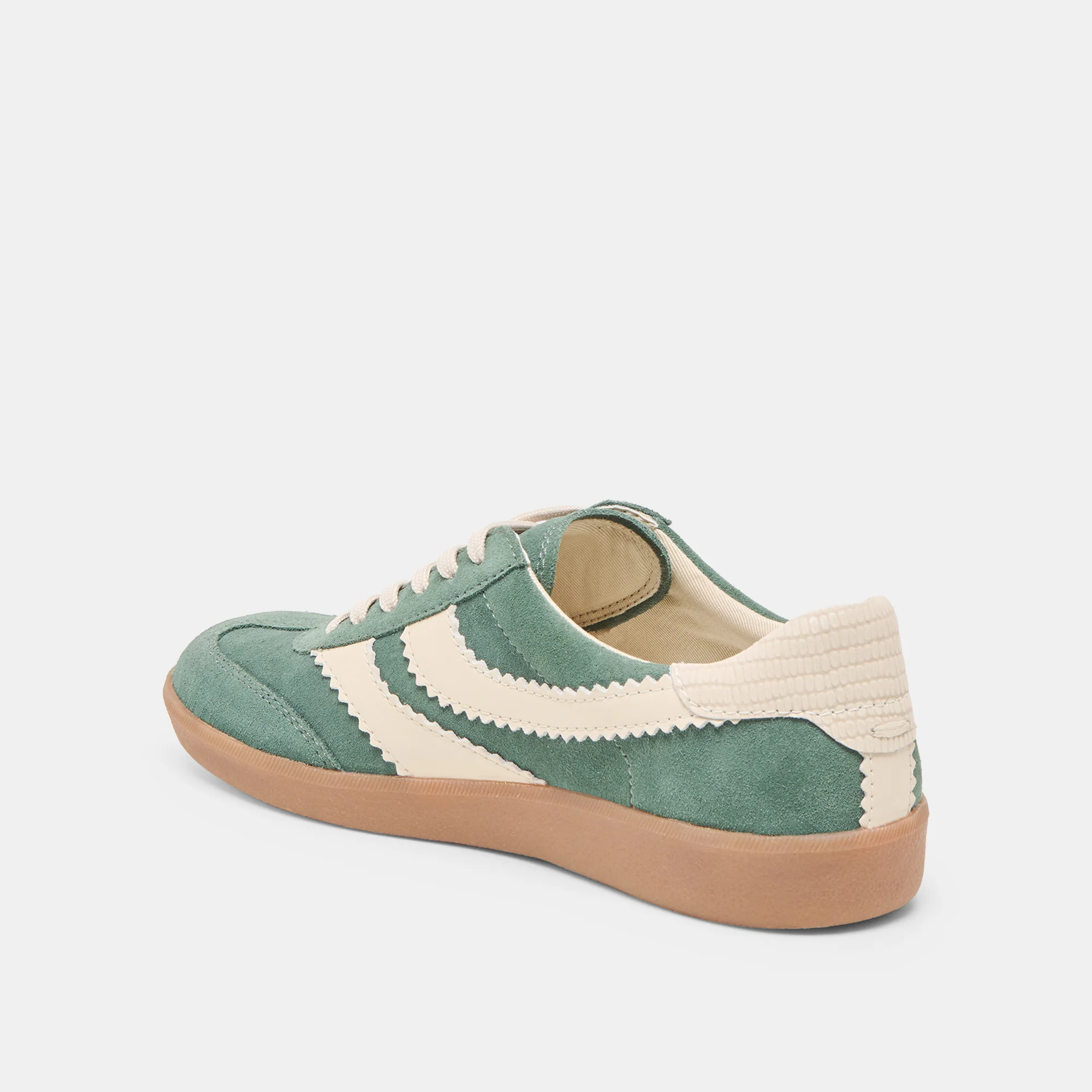 MERIT SNEAKERS DK GREEN SUEDE - Image 5
