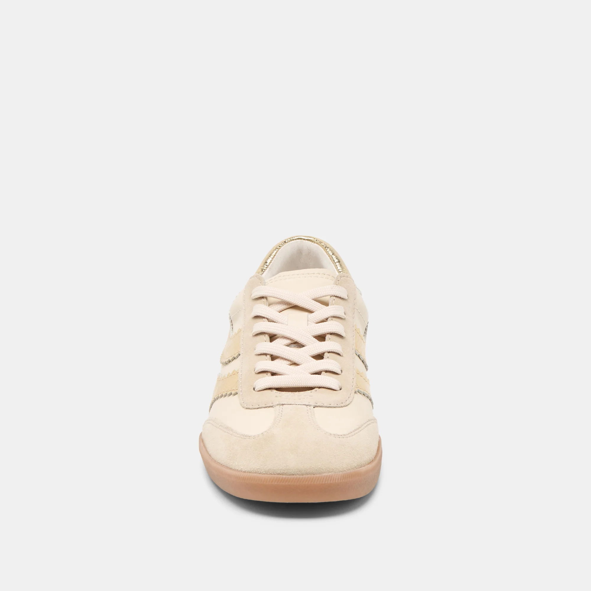 MERIT SNEAKERS WHITE GOLD LEATHER - Image 11
