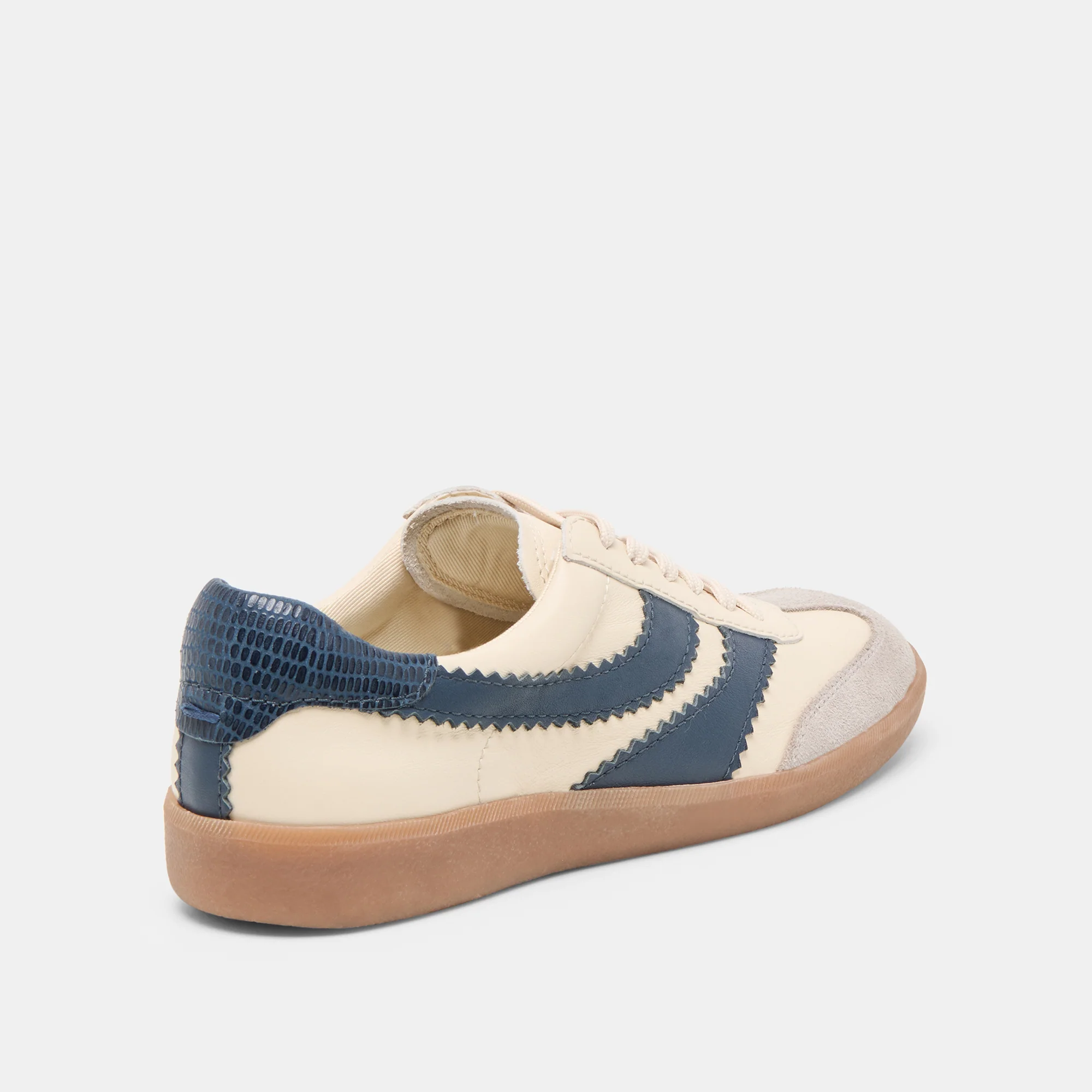 MERIT SNEAKERS WHITE NAVY LEATHER - Image 5