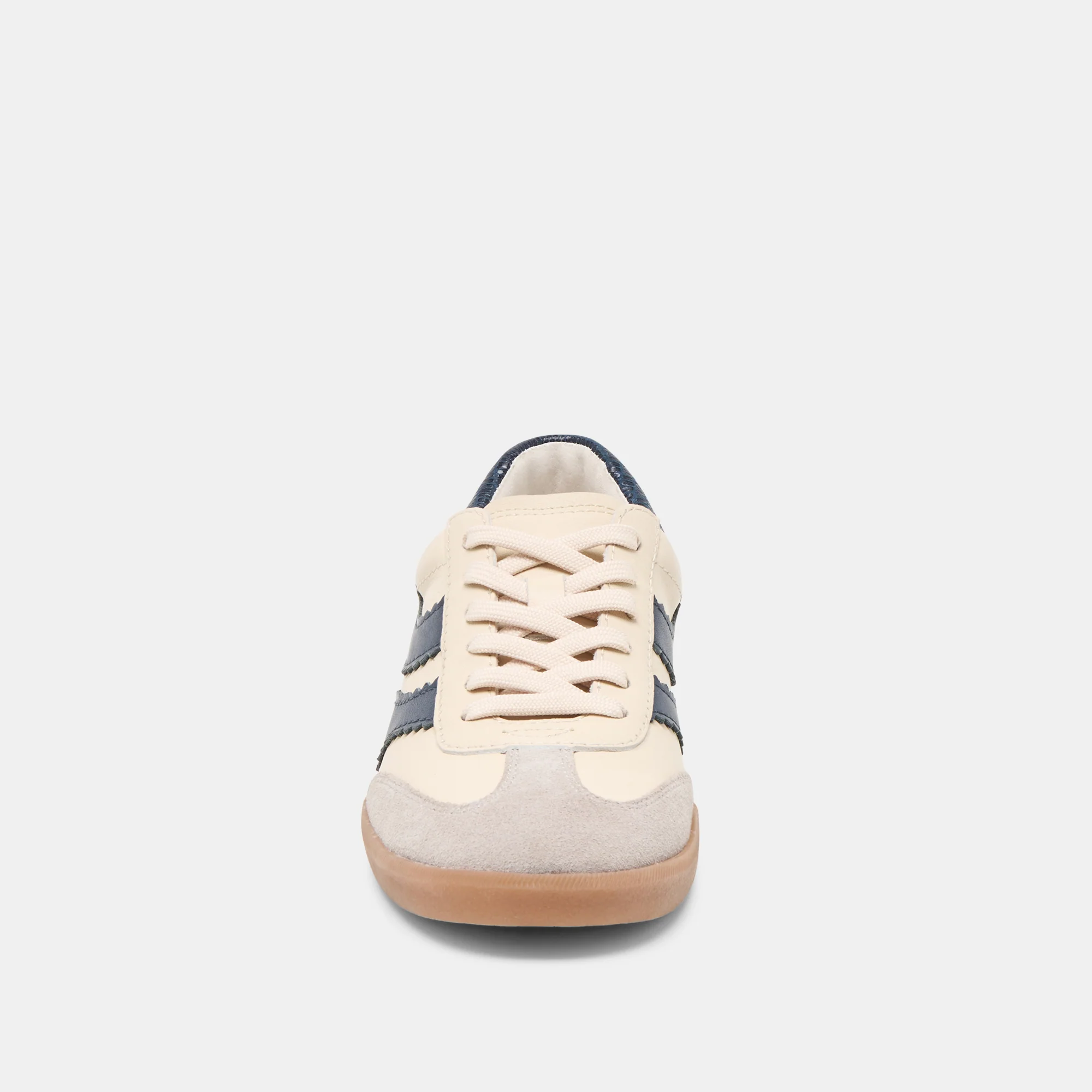 MERIT SNEAKERS WHITE NAVY LEATHER - Image 8