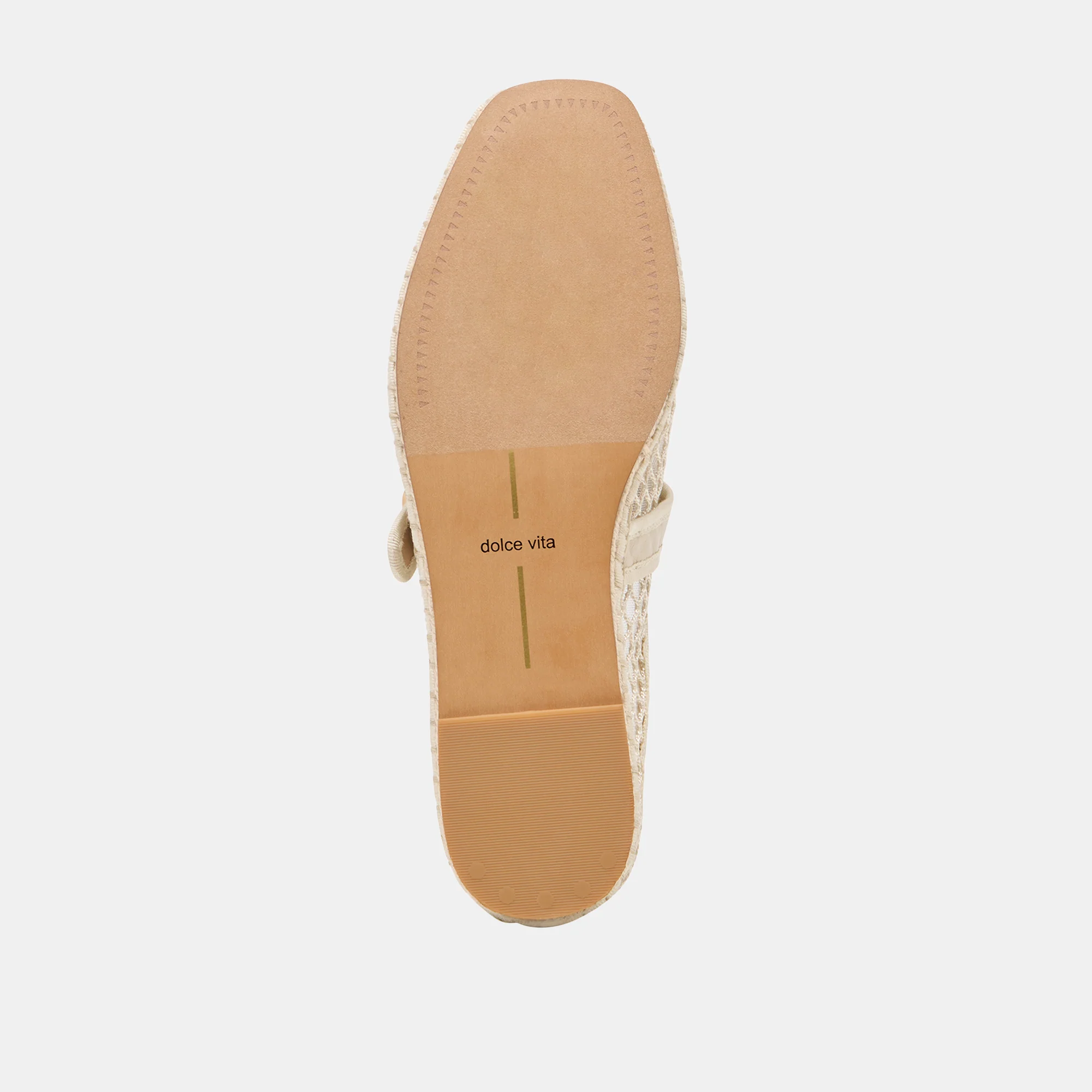 MILIE FLATS ECRU WOVEN MESH - Image 9