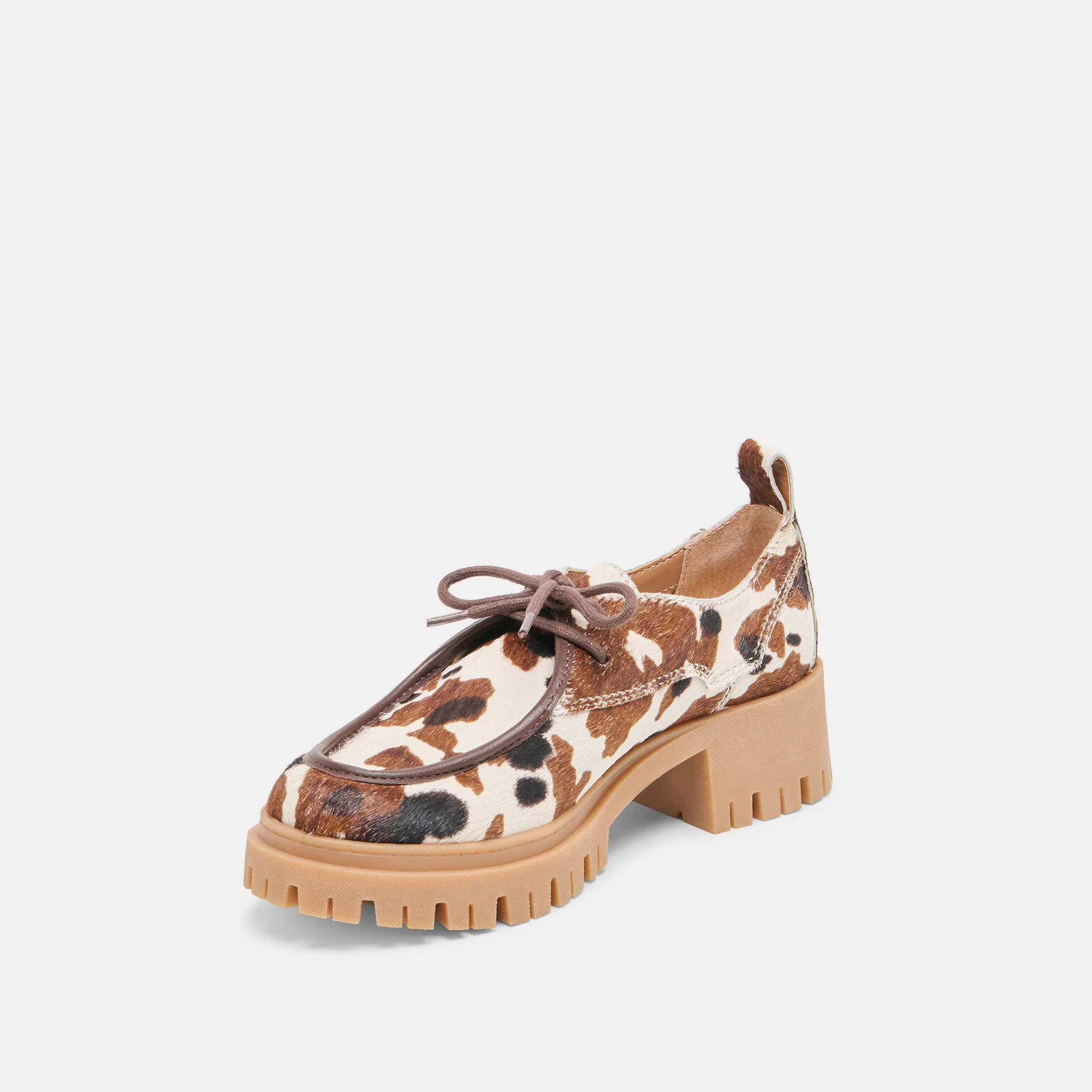 MILZA LOAFERS COCOA CALF HAIR - Image 4