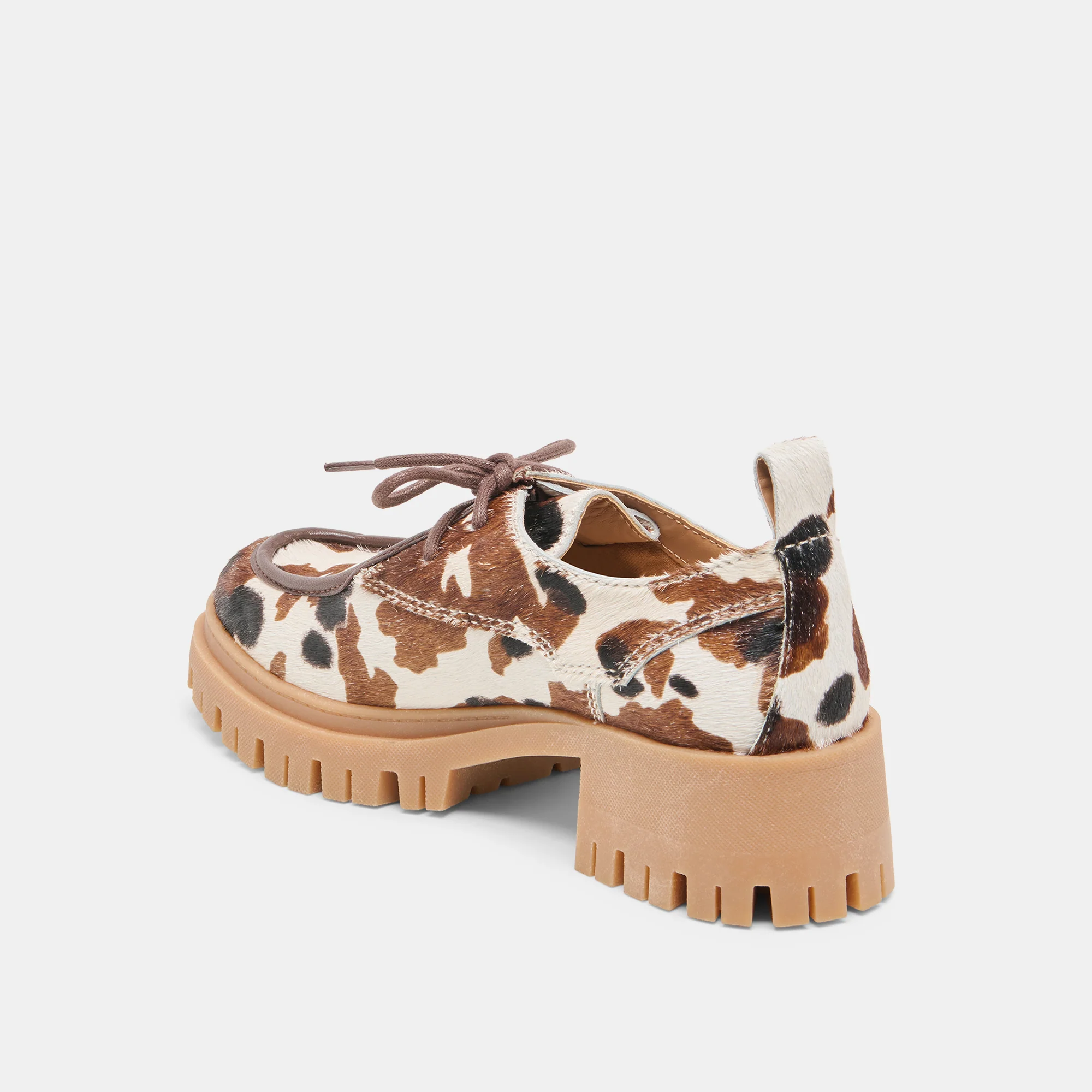 MILZA LOAFERS COCOA CALF HAIR - Image 5