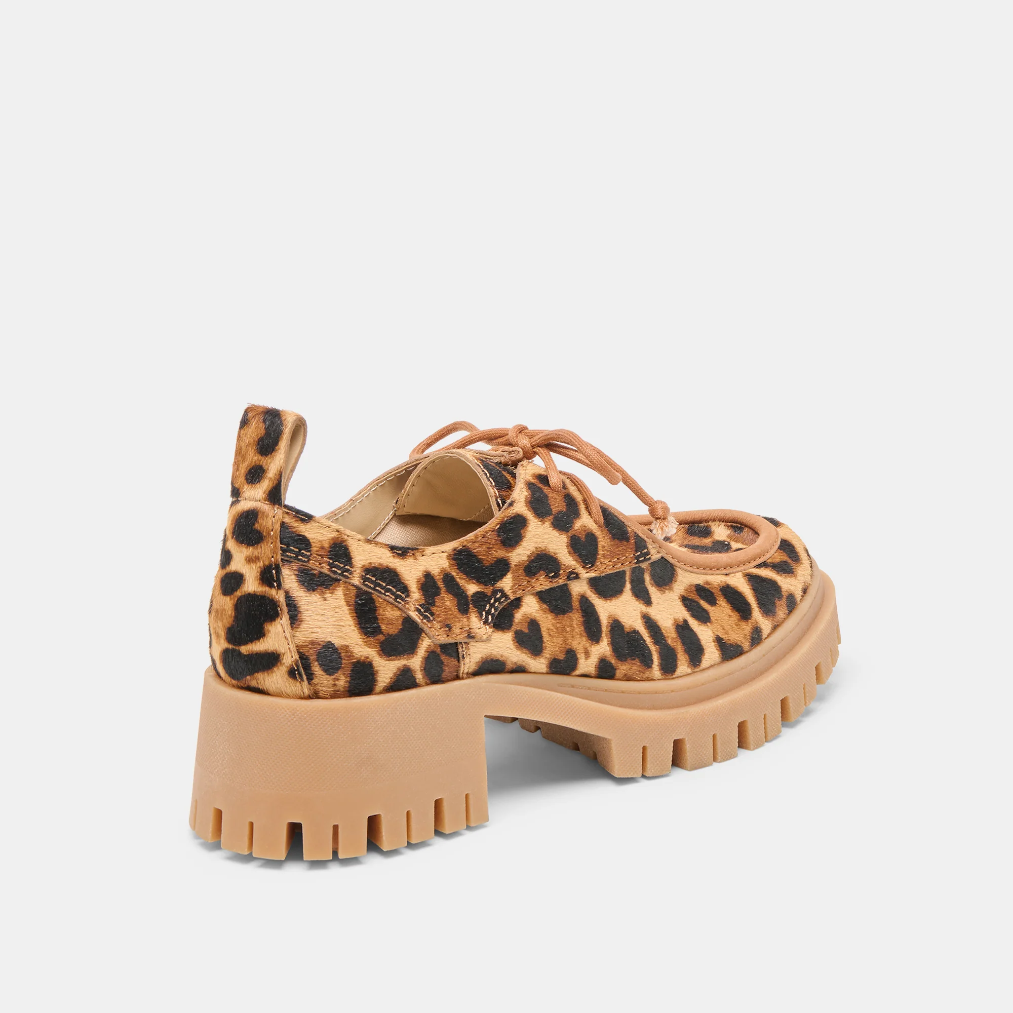 MILZA LOAFERS DK LEOPARD CALF HAIR - Image 3