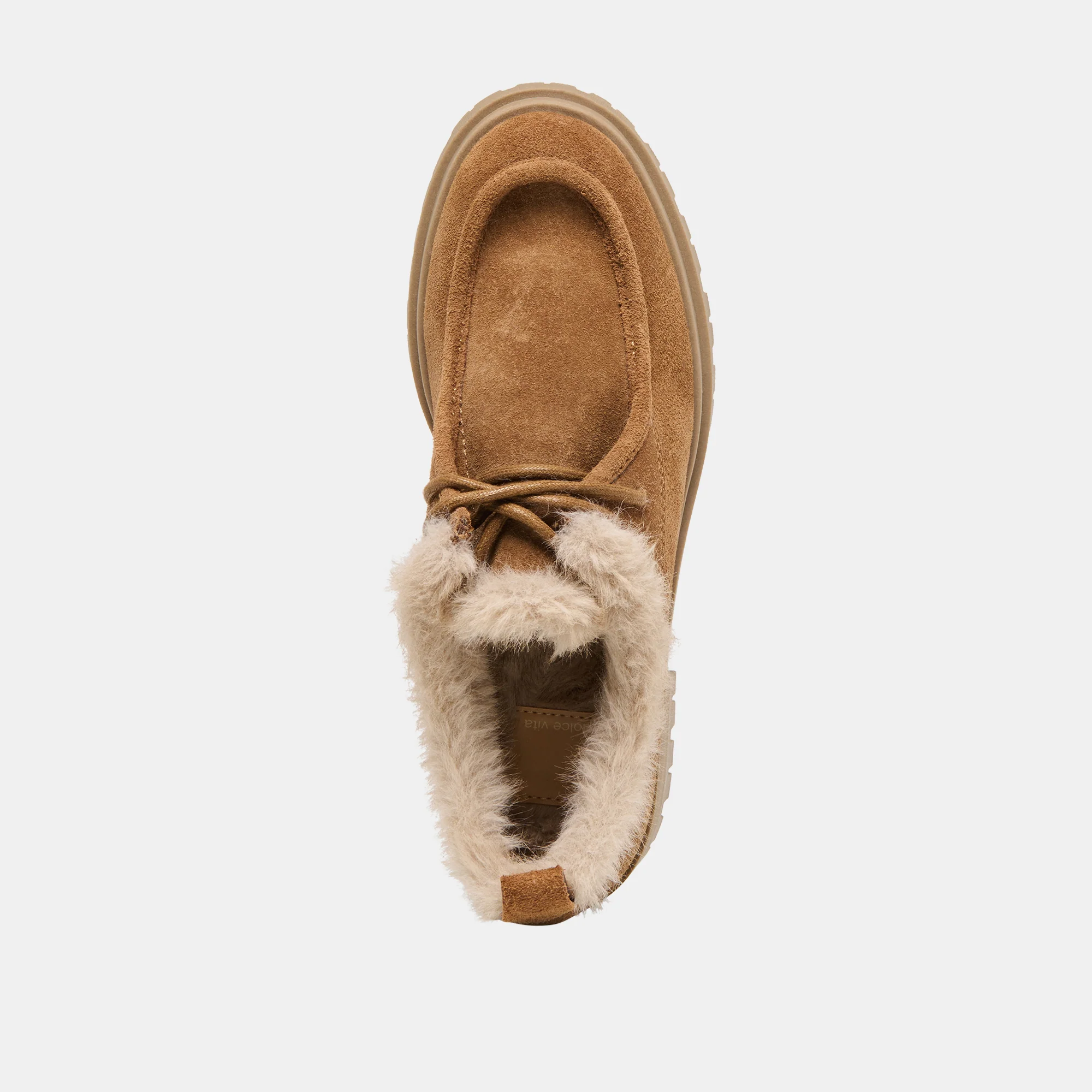MILZA PLUSH LOAFERS LT BROWN SUEDE - Image 10