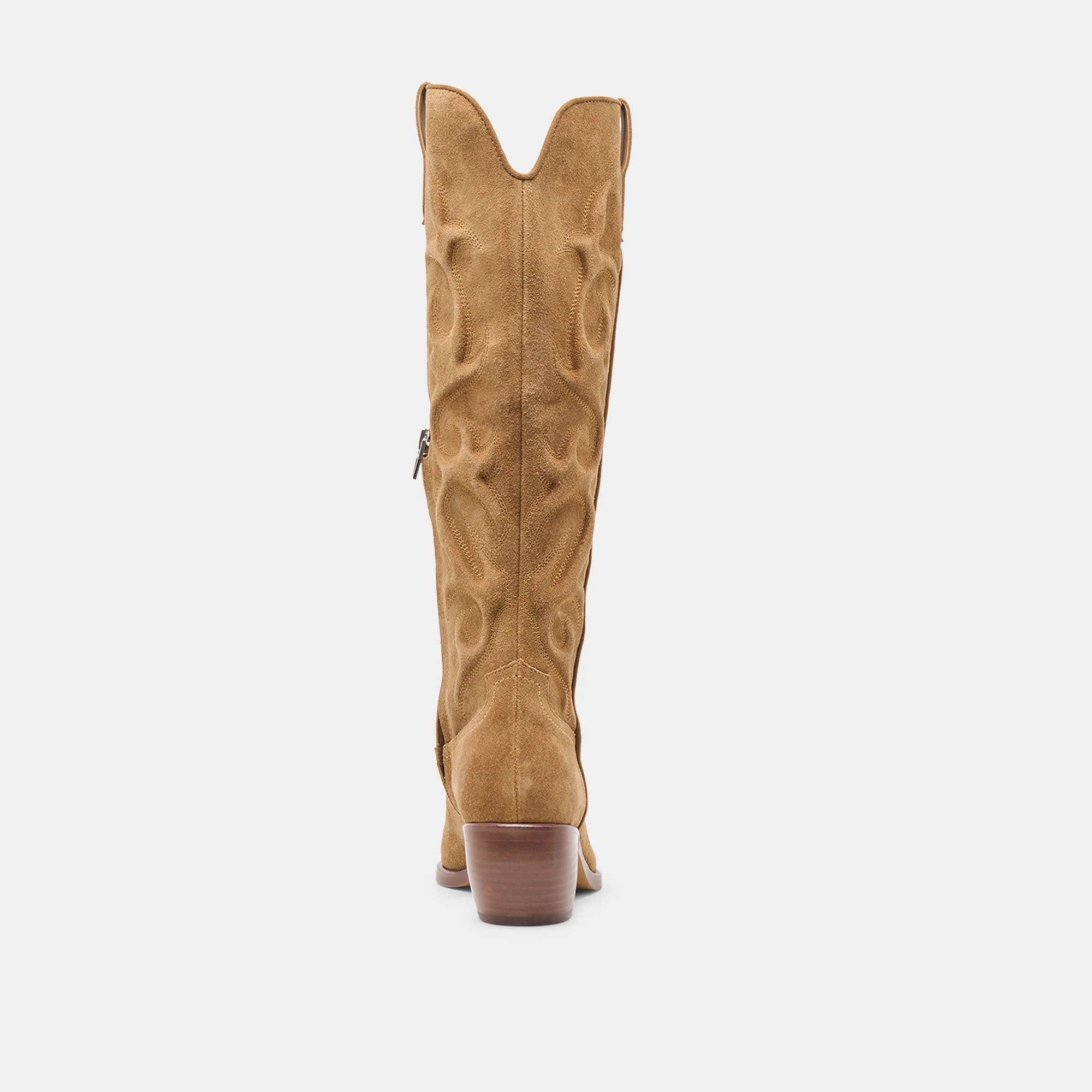 MIRLA BOOTS LT BROWN SUEDE - Image 12
