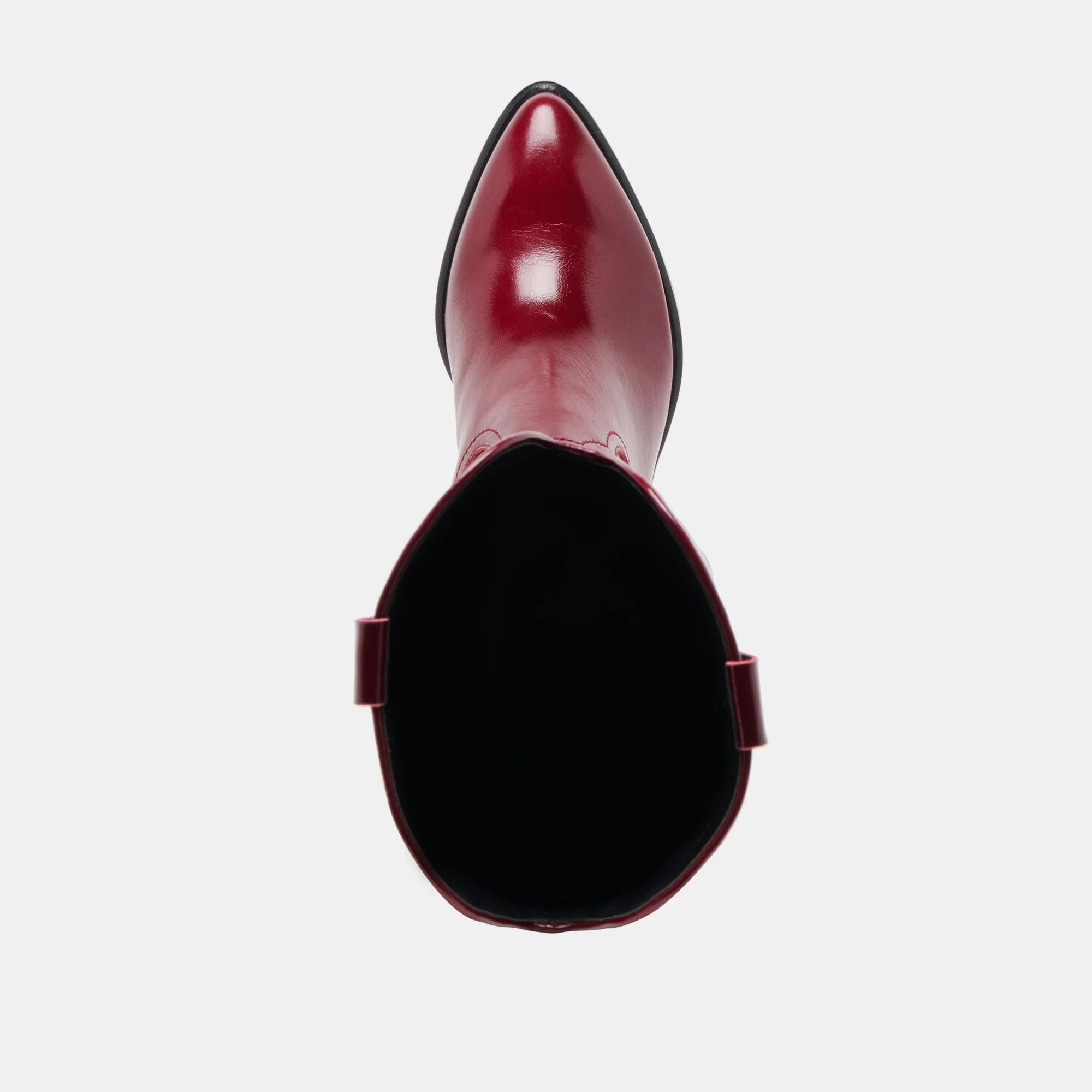 MIRLA EXTRA WIDE CALF BOOTS OXBLOOD LEATHER - Image 14