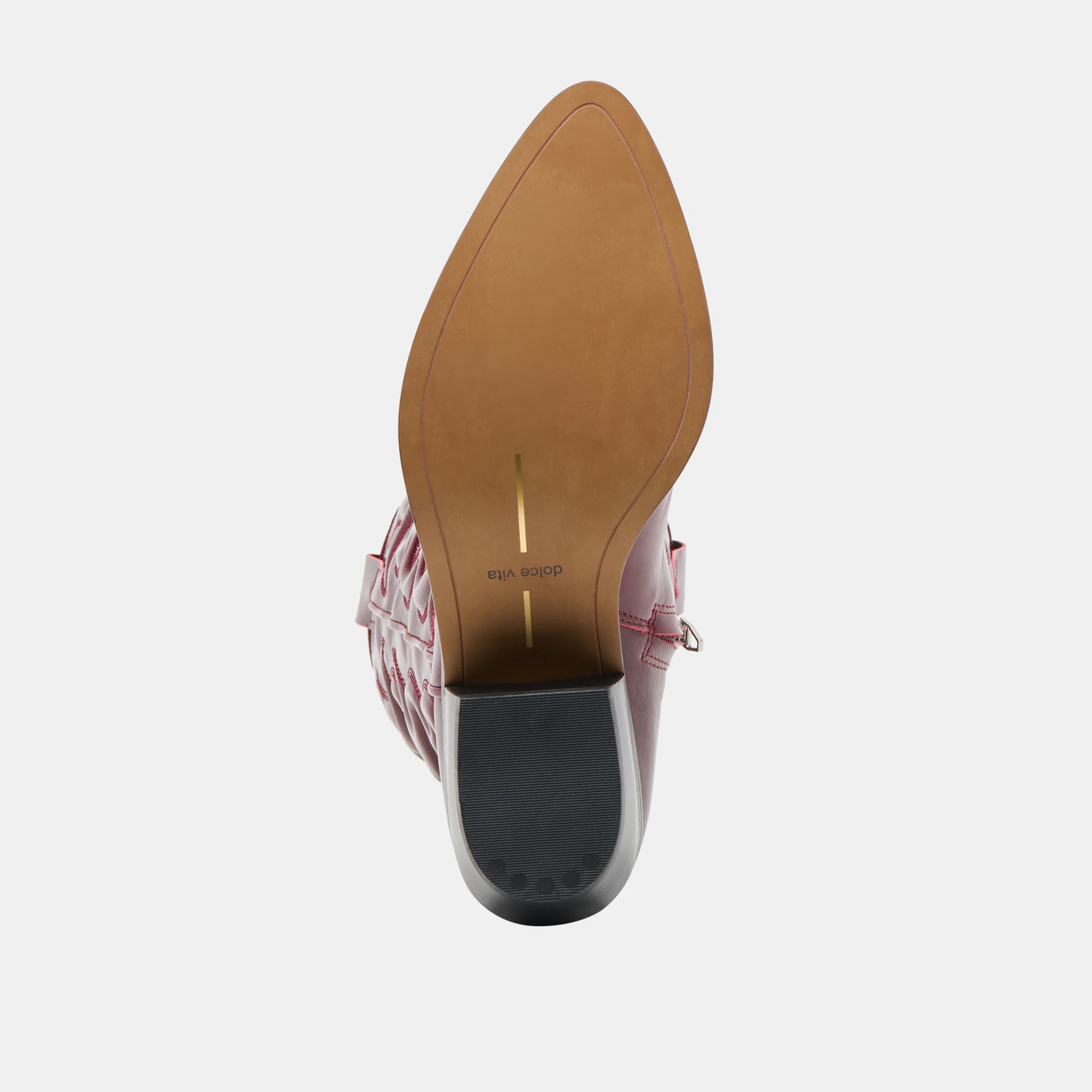 MIRLA WIDE CALF BOOTS OXBLOOD LEATHER - Image 11