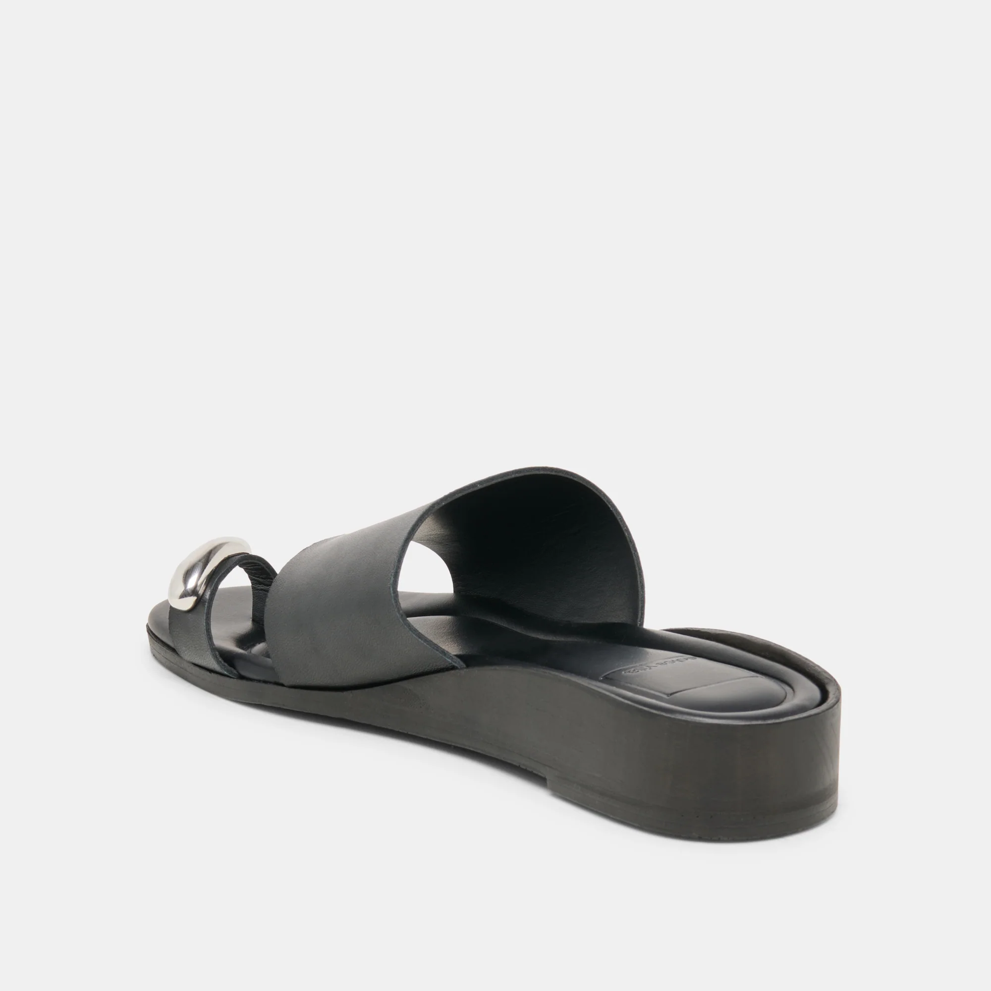 MOXY SANDALS BLACK LEATHER - Image 5