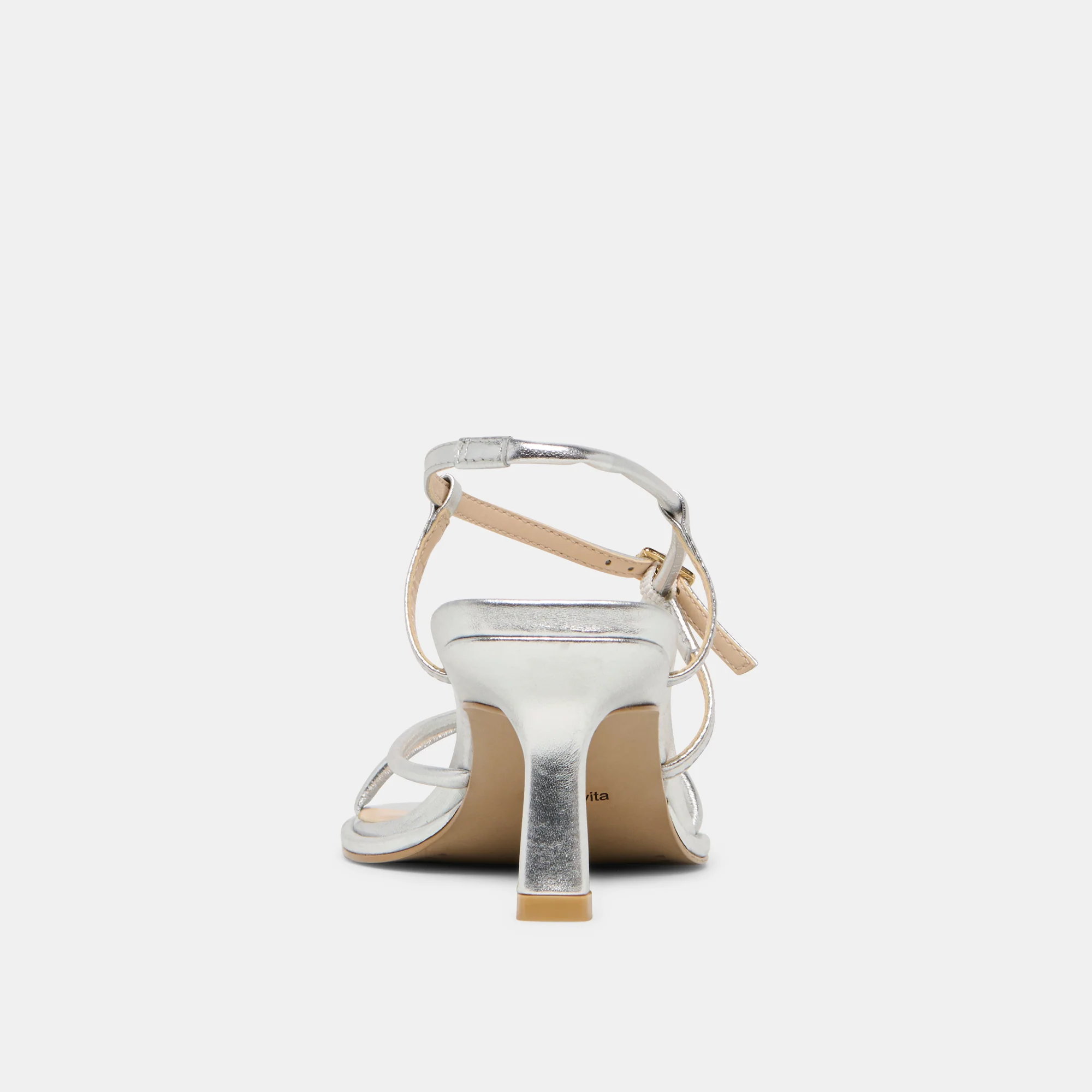 MYLEE HEELS SILVER DISTRESSED LEATHER - Image 7