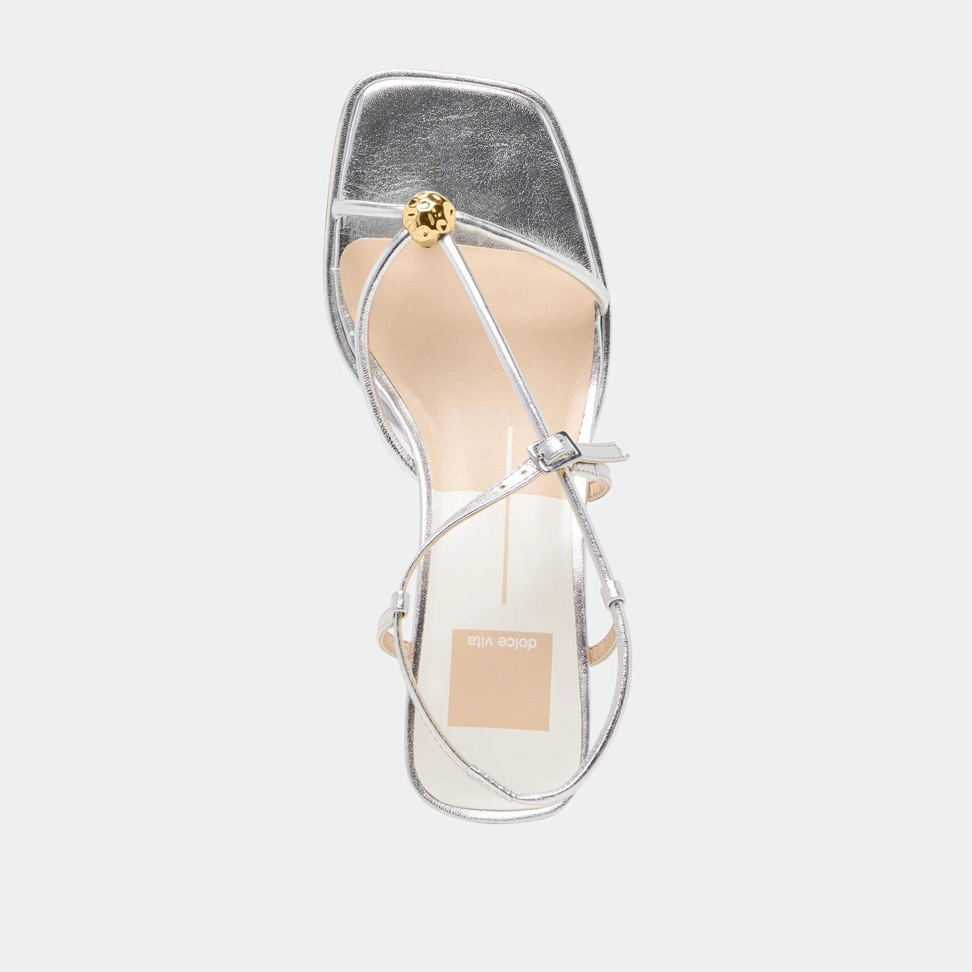MYLEE HEELS SILVER DISTRESSED LEATHER - Image 8