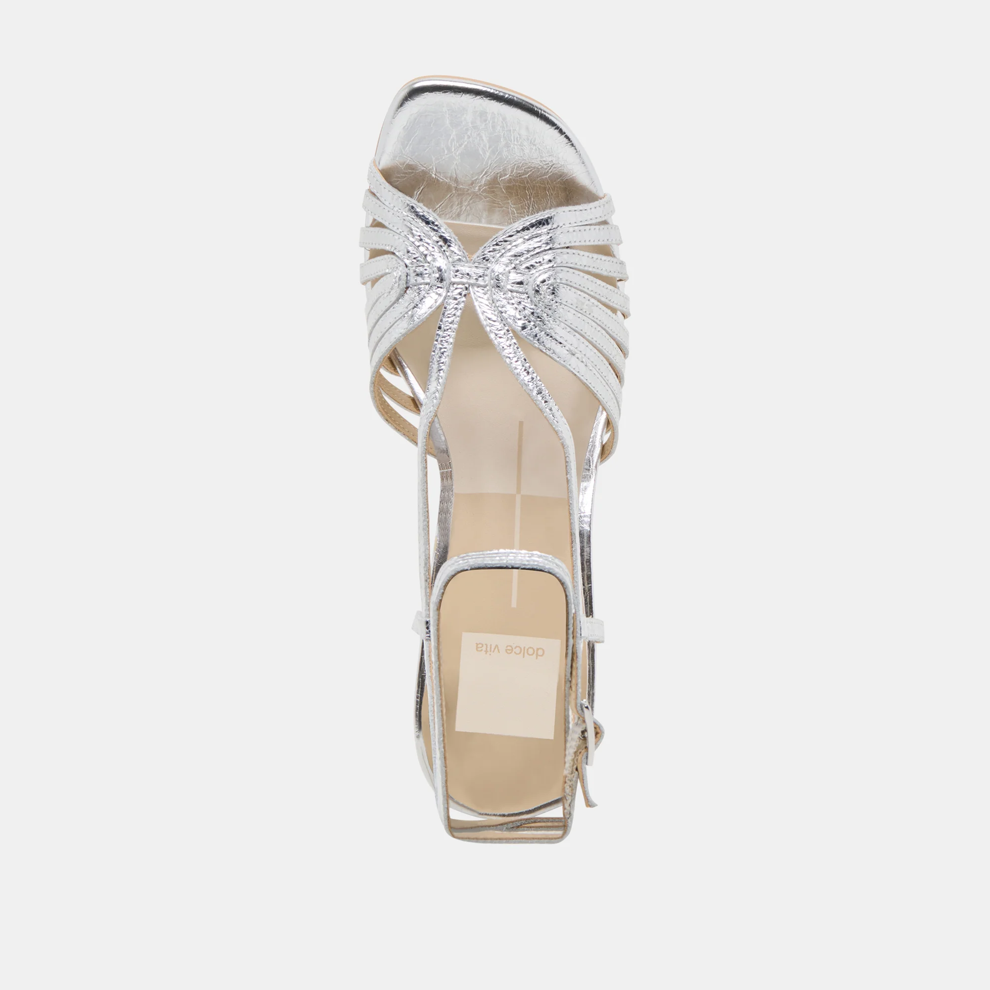 NIVANA HEELS SILVER DISTRESSED LEATHER - Image 11