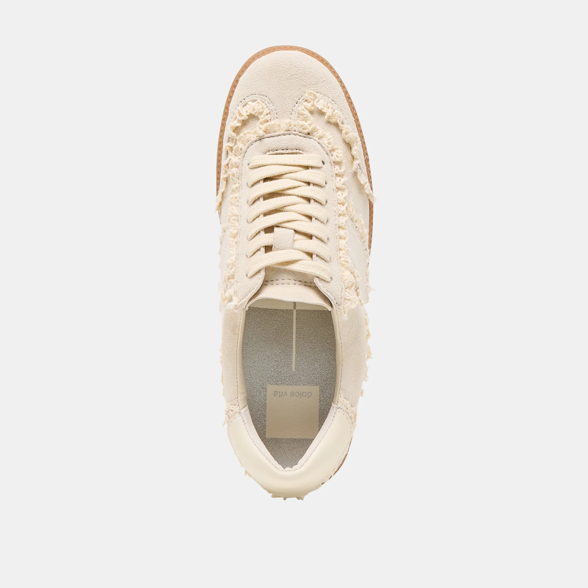 NOTICE LACE SNEAKERS IVORY SUEDE - Image 11