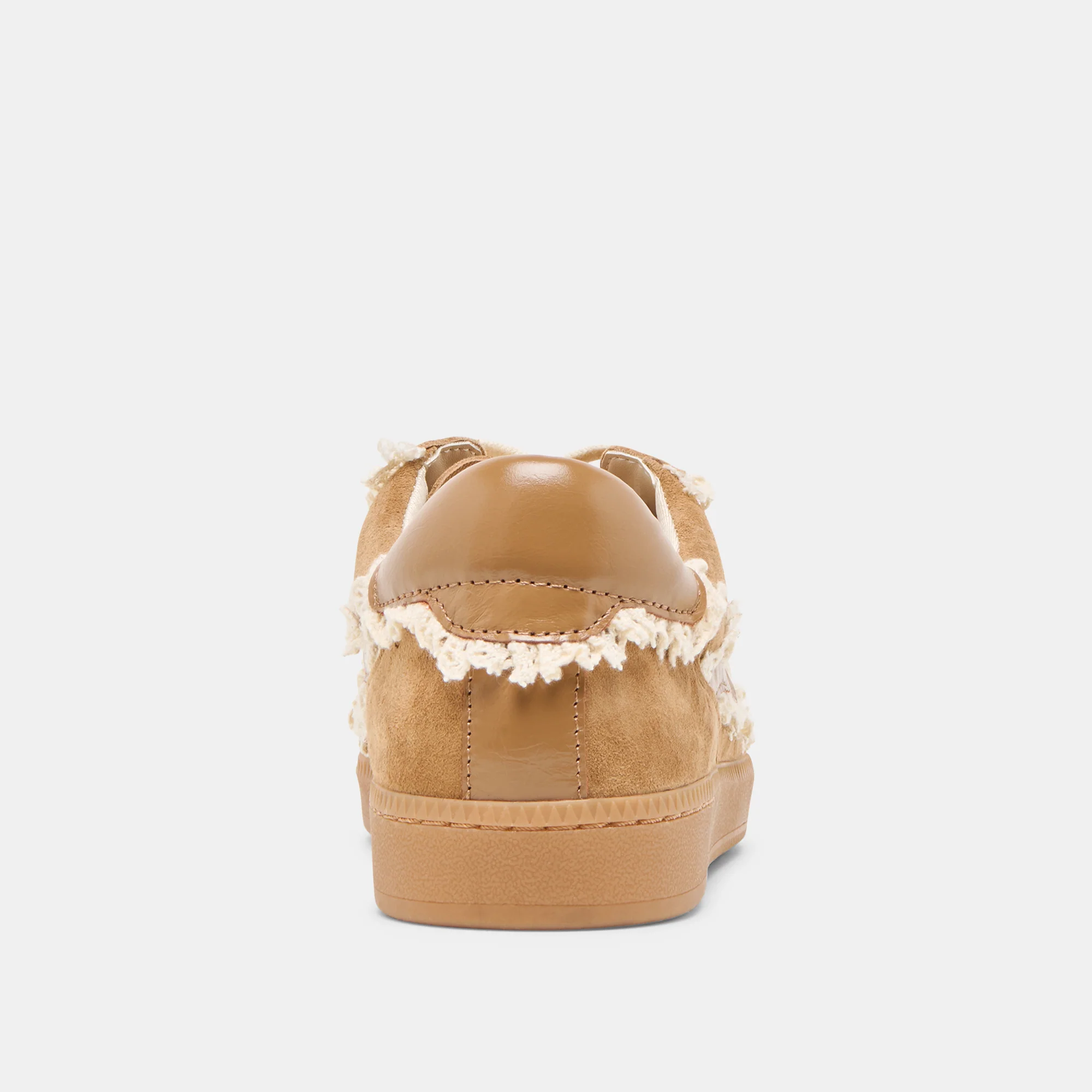 NOTICE LACE SNEAKERS LT BROWN SUEDE - Image 13