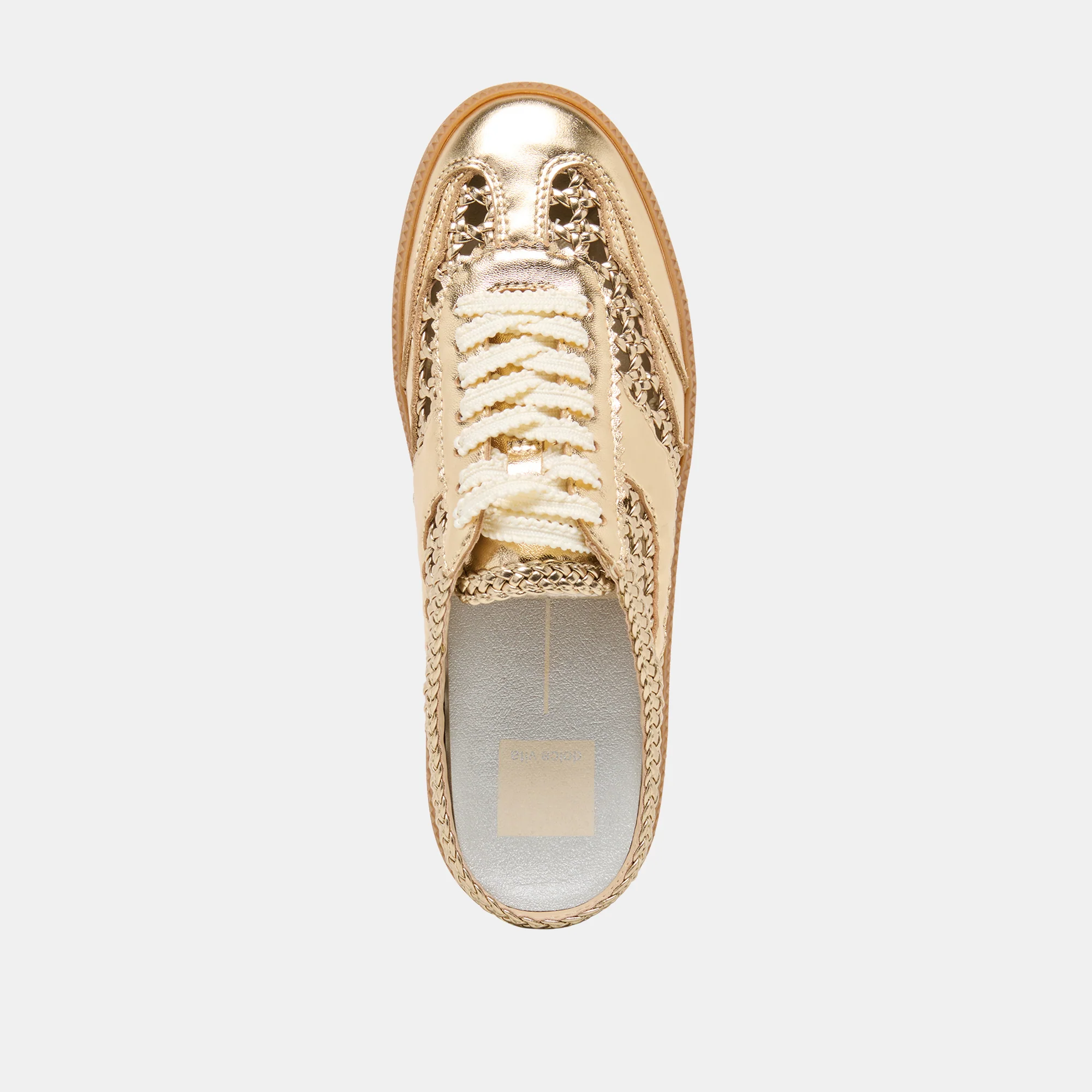 NOTICE SLIDE WOVEN SNEAKERS GOLD WOVEN STELLA - Image 10