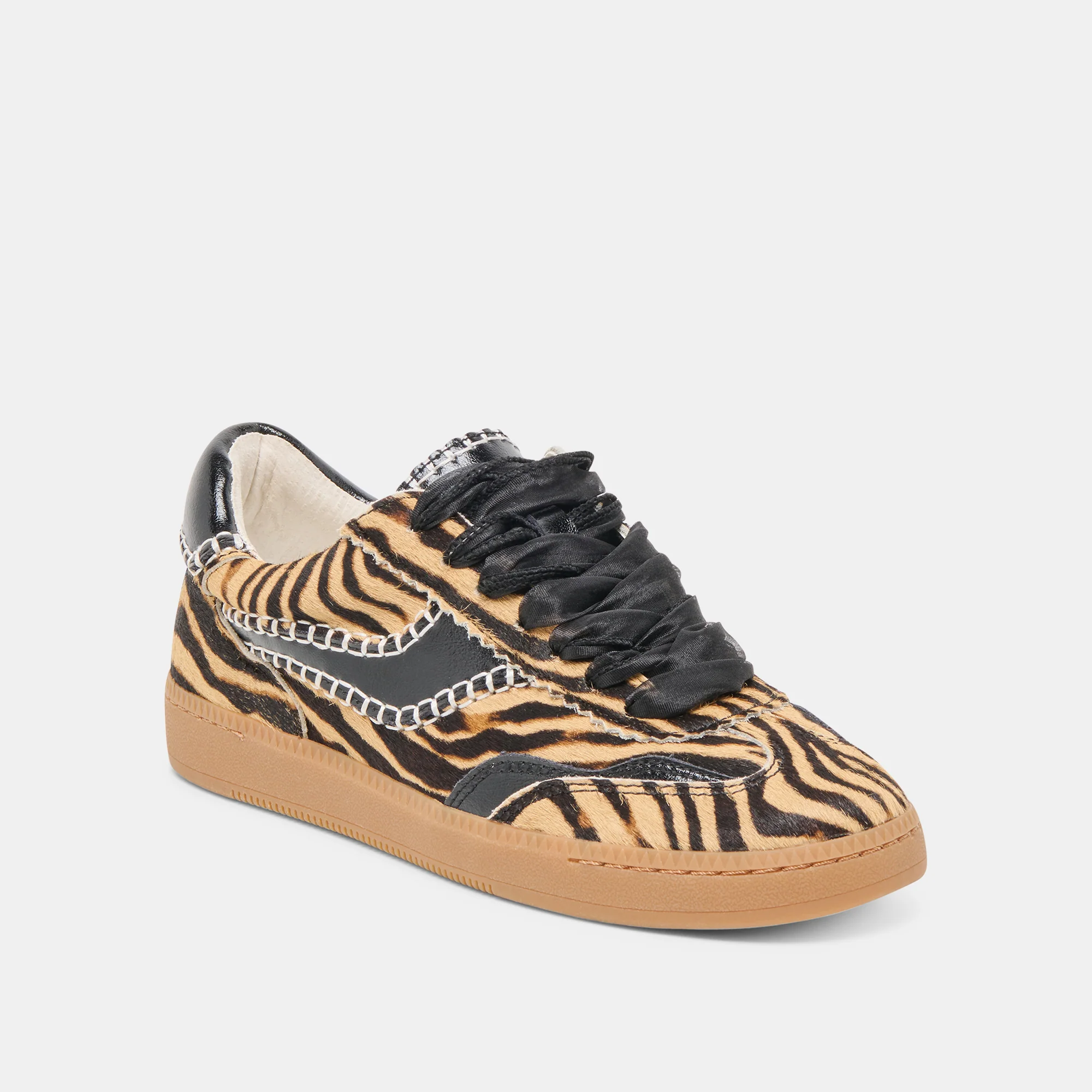 NOTICE STITCH SNEAKERS TIGER CALF HAIR - Image 2