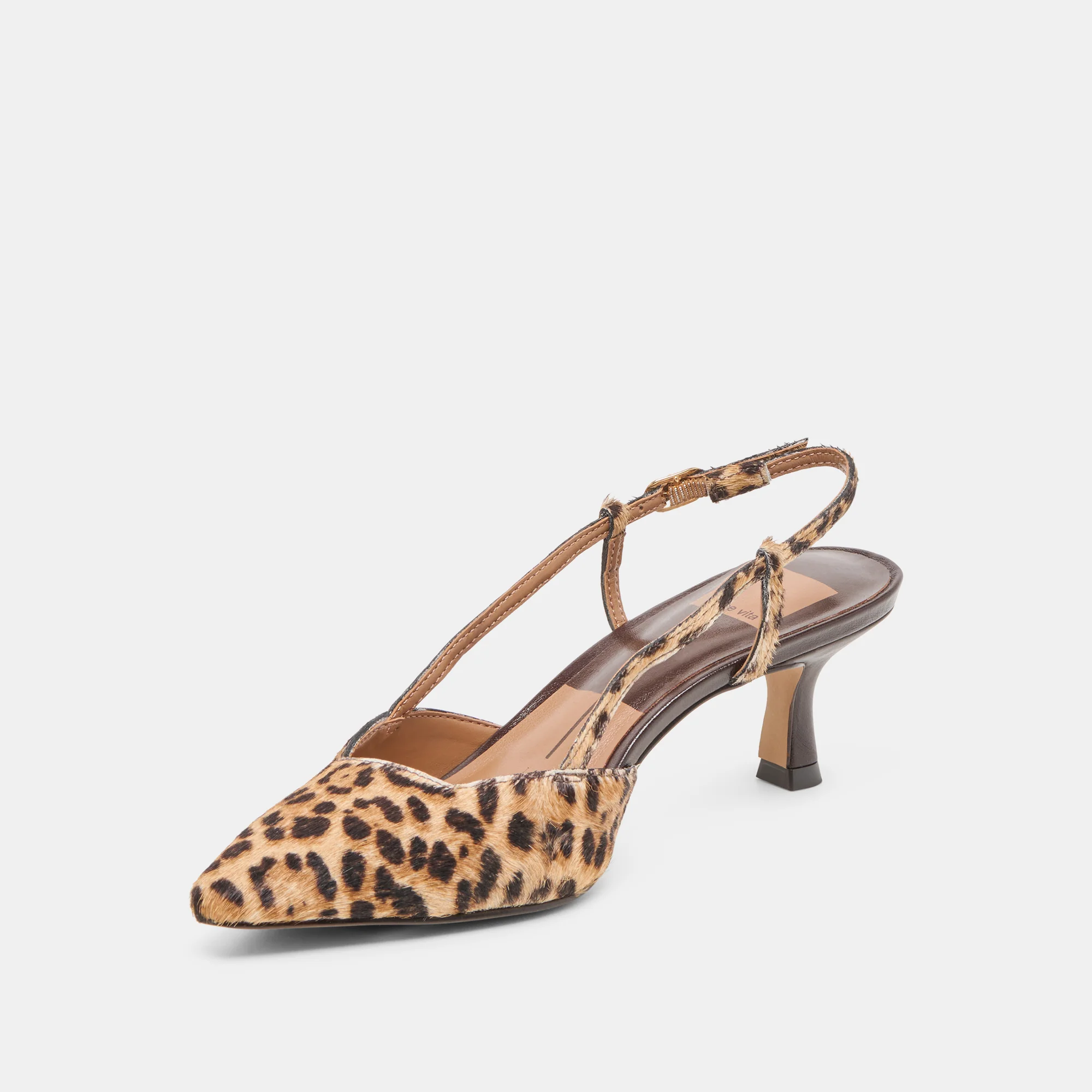 ODELA HEELS DK LEOPARD CALF HAIR - Image 6