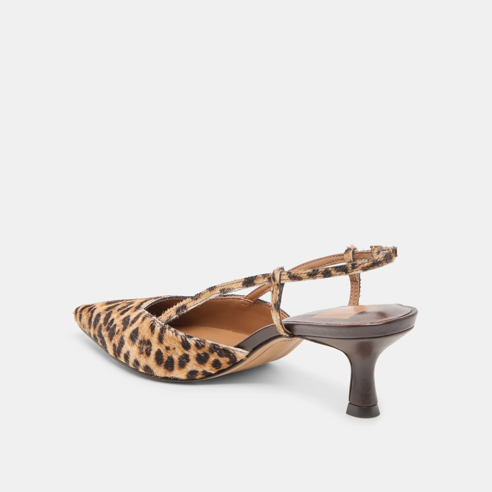 ODELA HEELS DK LEOPARD CALF HAIR - Image 7
