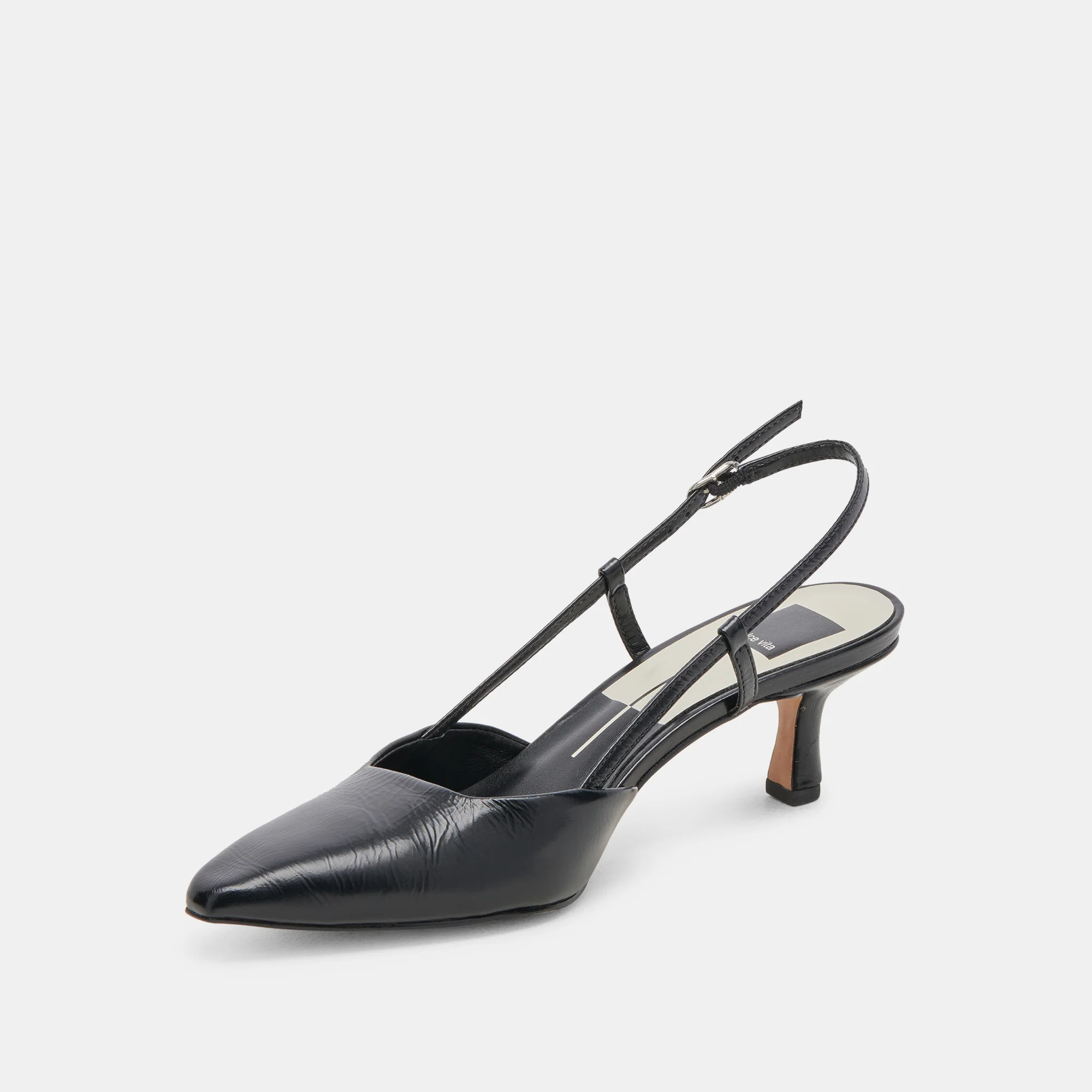 ODELA HEELS MIDNIGHT CRINKLE PATENT - Image 7