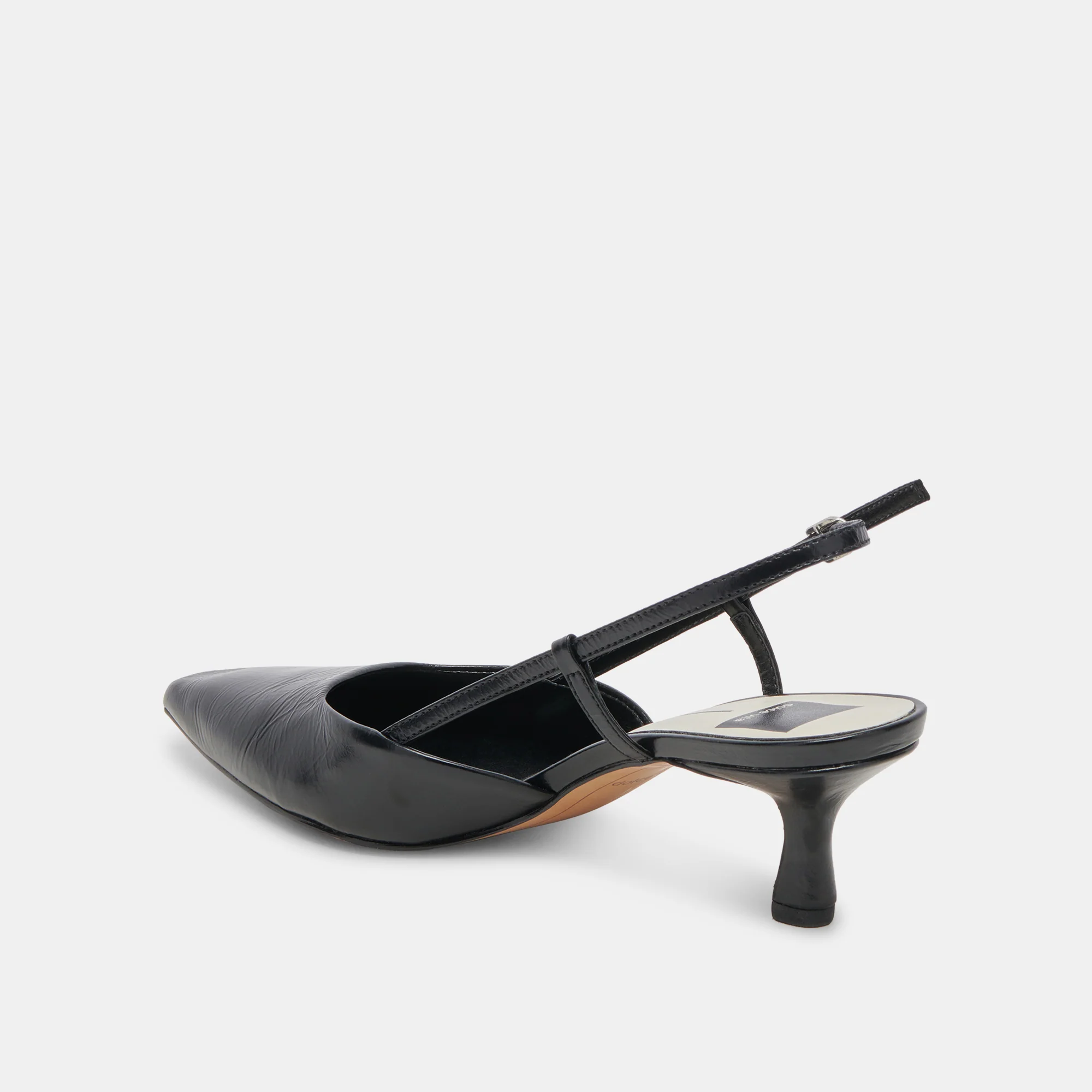 ODELA HEELS MIDNIGHT CRINKLE PATENT - Image 9