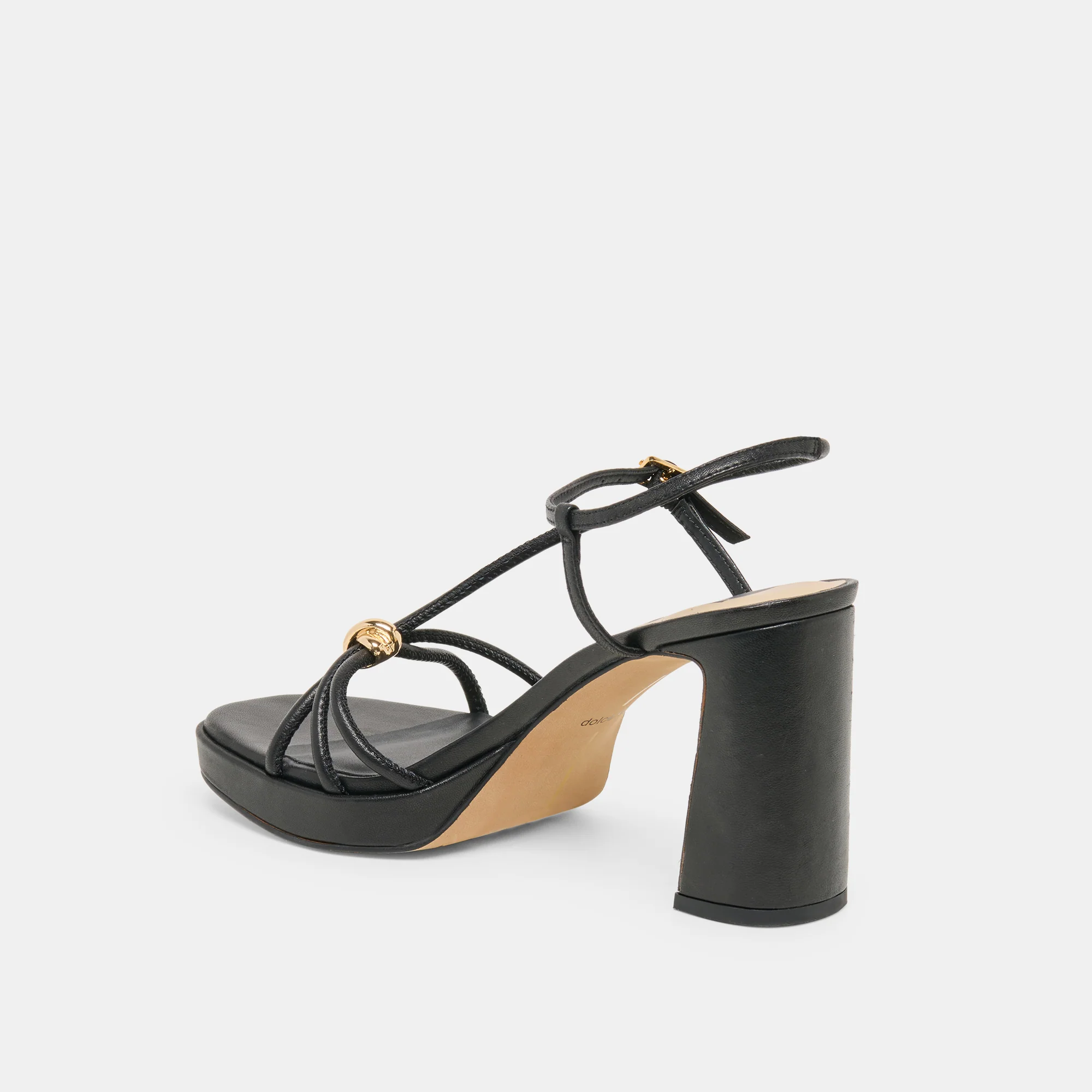 ODETE HEELS BLACK LEATHER - Image 5